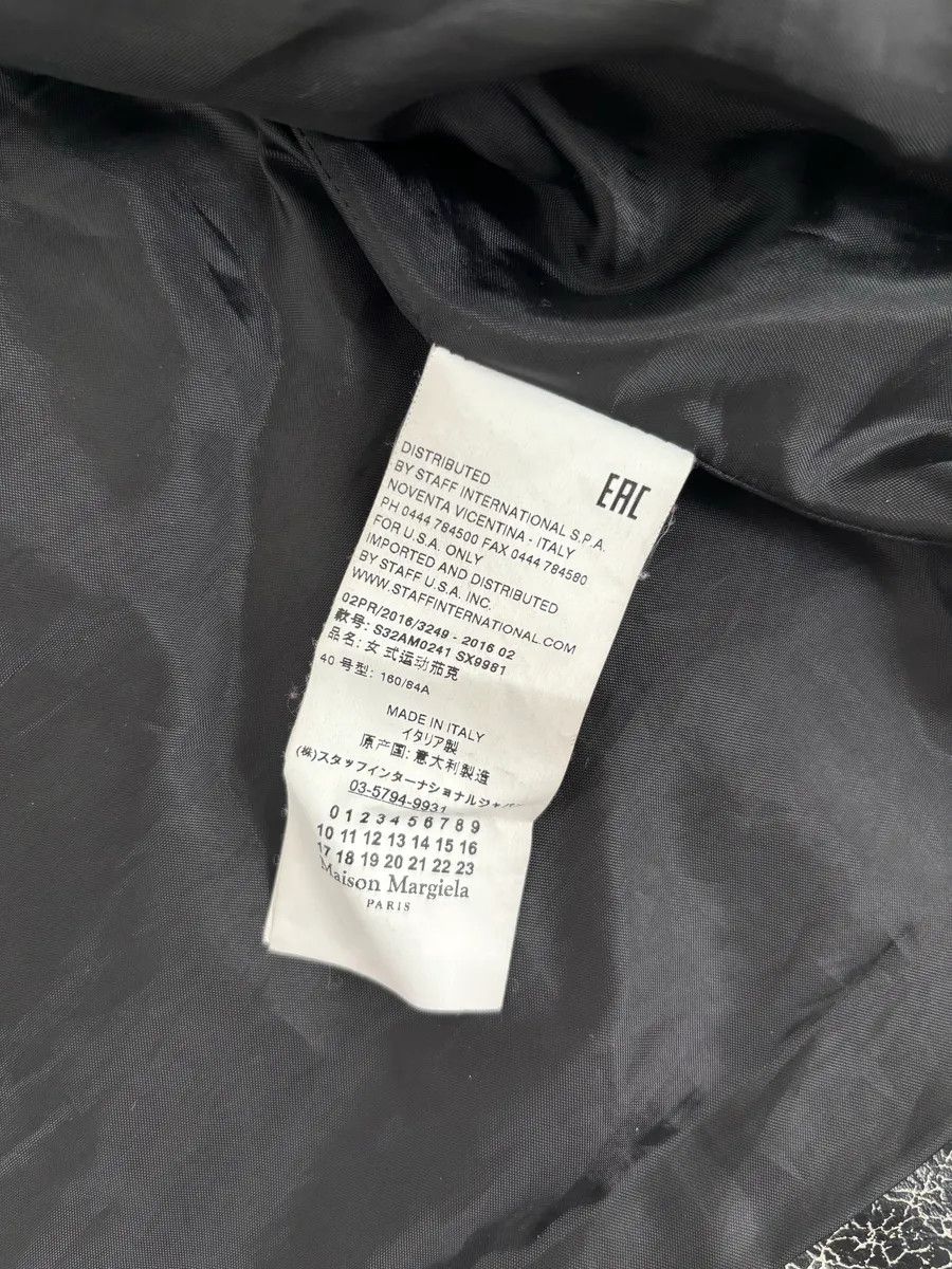 Maison Margiela AW2016 Margiela MM6 crack-effect leather biker jacket. Size S / US 4 / IT 40 - 12 Thumbnail