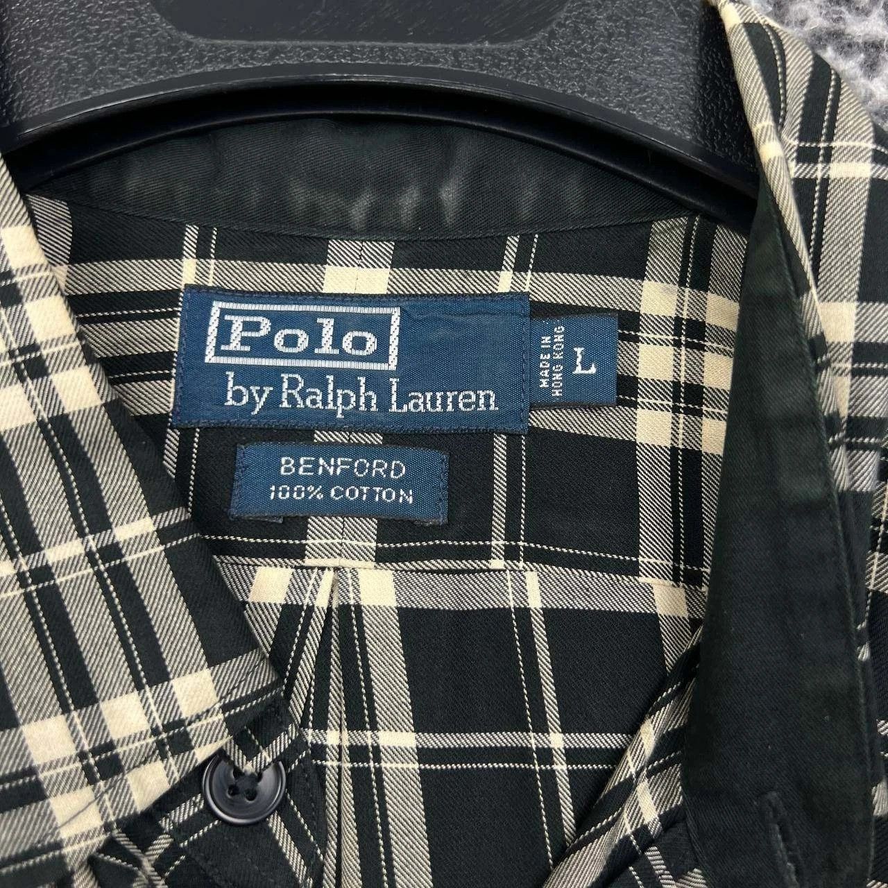 Polo Ralph Lauren Vintage Polo Ralph Lauren Button Up Flannel Plaid Cotton L Size US L / EU 52-54 / 3 - 8 Thumbnail