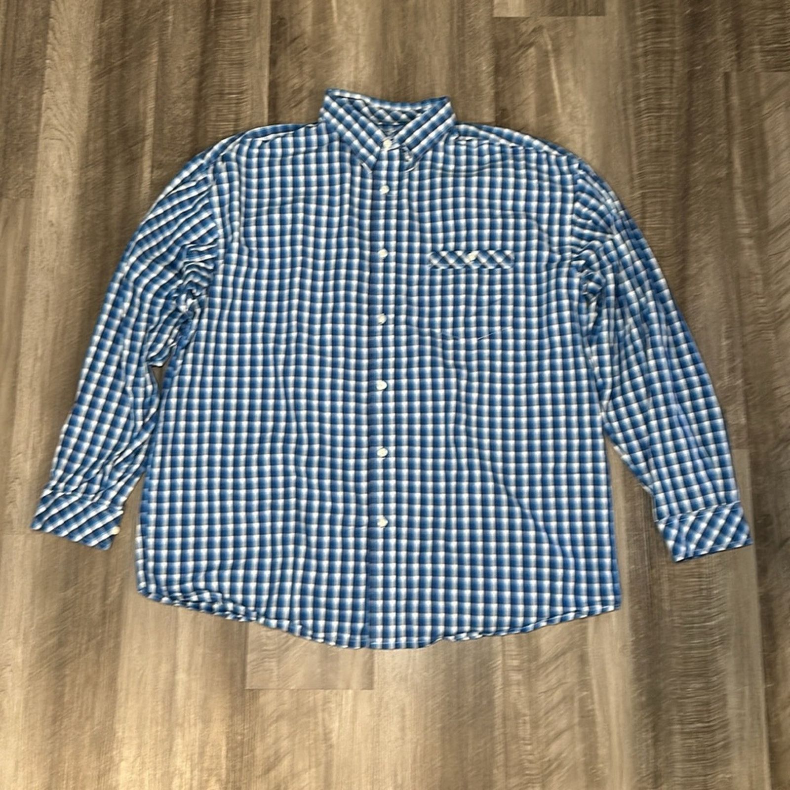 Wrangler Wrangler 20X Long Sleeve Button Down - 2XL Size US XXL / EU 58 / 5 - 2 Thumbnail