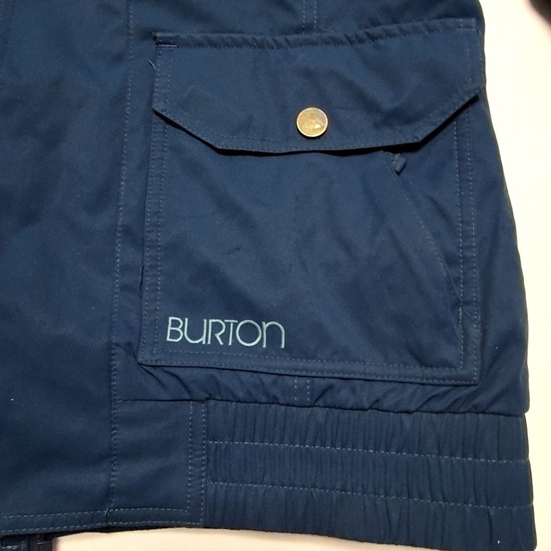 Burton Burton Women's Winter Jacket Fur Hood Blue Snowboarding S Size US S / EU 44-46 / 1 - 2 Thumbnail