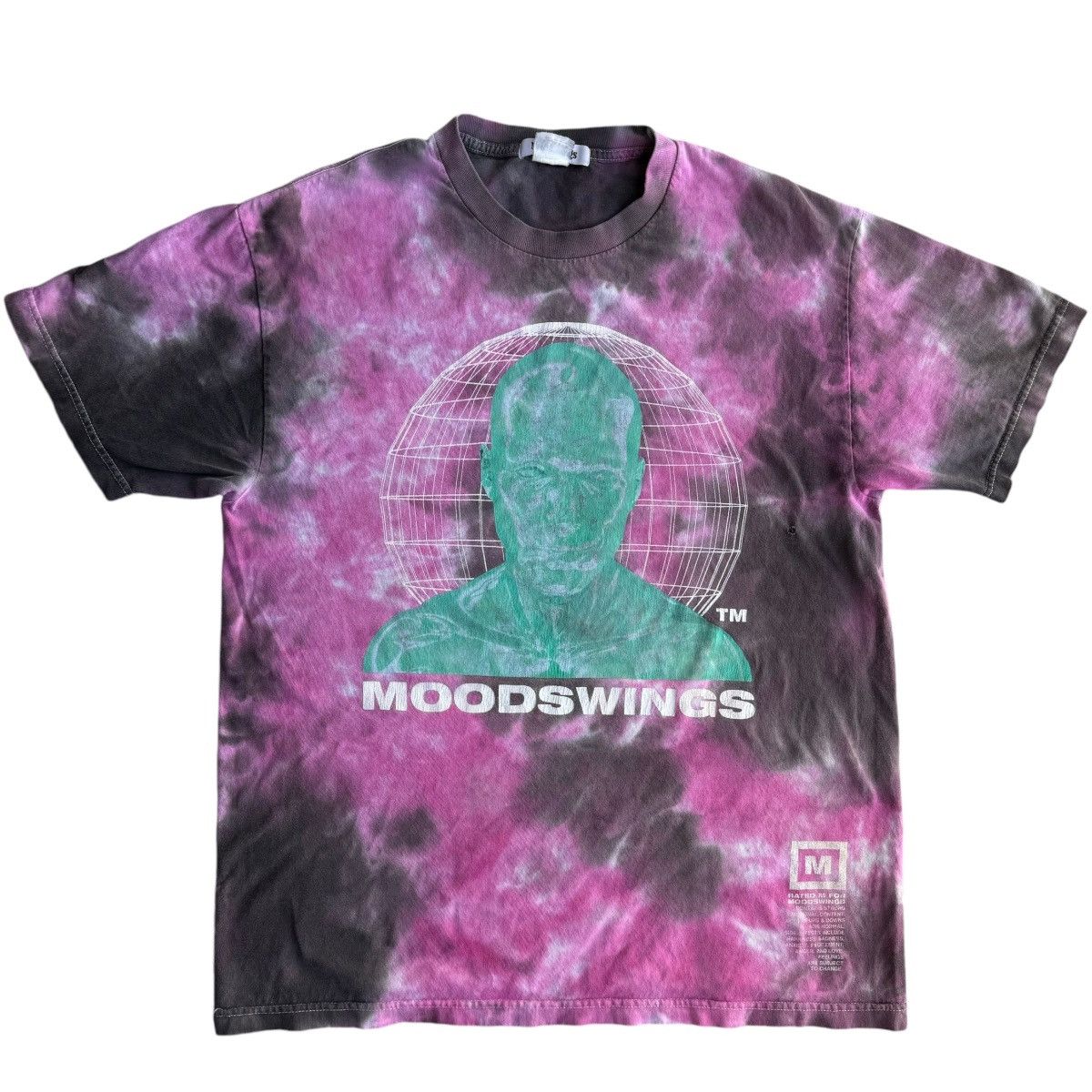 Japanese Brand × Pleasures Moodswings TieDye Streetwear Graphic Tee Shirt Mental Health Size US L / EU 52-54 / 3 - 1 Thumbnail