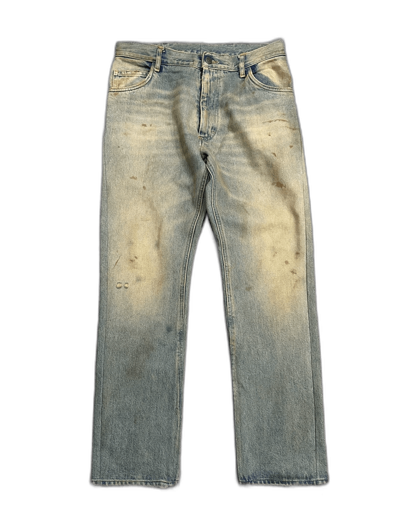 Maison Margiela Maison Margiela Gradient Denim Long Pants Size US 32 / EU 48 - 1 Thumbnail