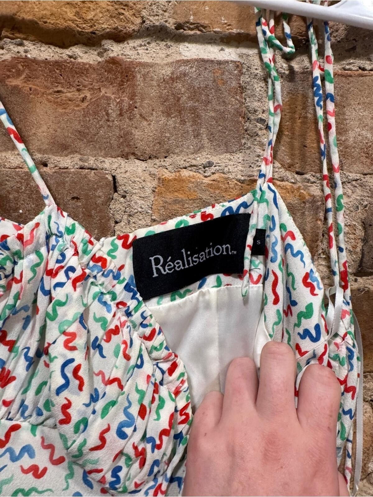 Realisation Par REALISATION PAR DEVON SQUIGGLE DRESS Size S / US 4 / IT 40 - 3 Thumbnail