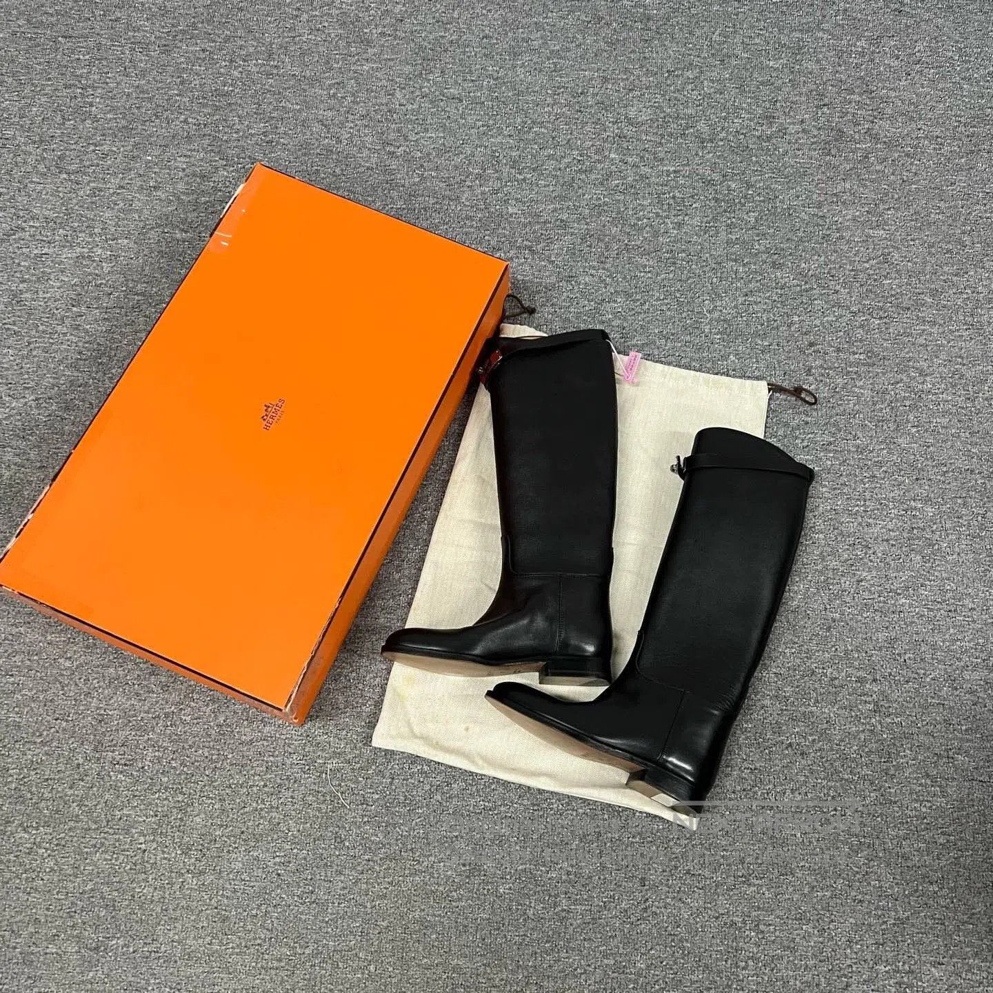 Hermes Hermes Kelly Deduction: High-top Knight Boots| Size US 5.5 / IT 35.5 - 2 Thumbnail