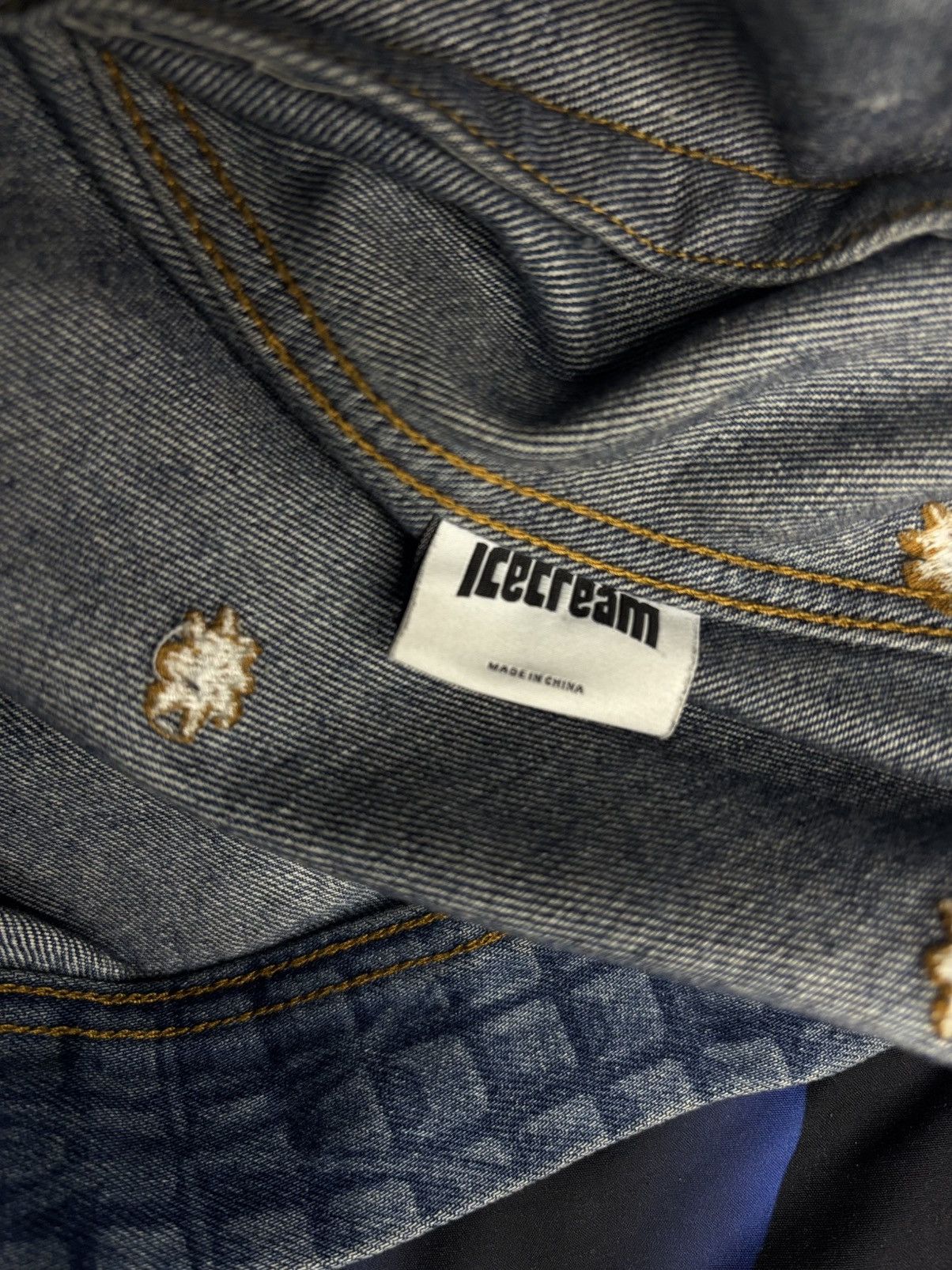 Billionaire Boys Club Billionaire Boy Club Embroided Denim Jacket Size US L / EU 52-54 / 3 - 6 Thumbnail