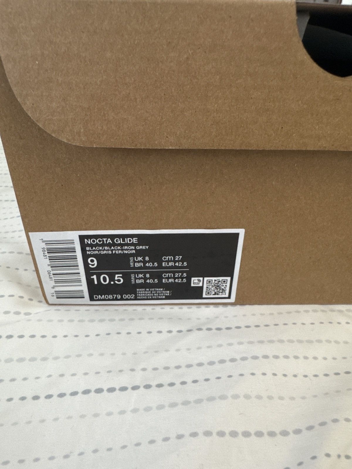 NOCTA Nocta Glide Black Iron Grey Size US 9 / EU 42 - 7 Thumbnail