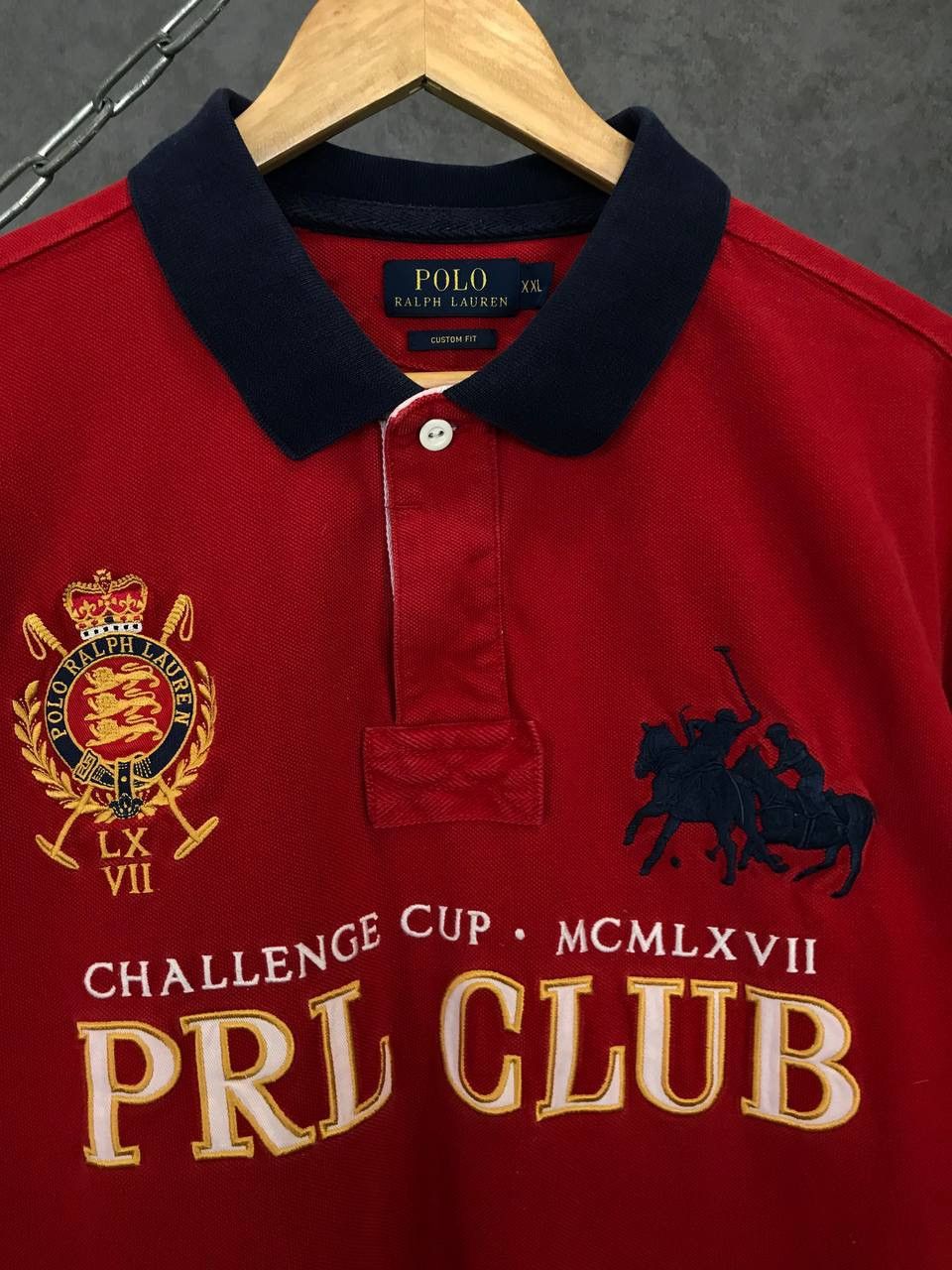 Polo Ralph Lauren Polo Ralph Lauren designer big logo polo tee Size US XXL / EU 58 / 5 - 4 Thumbnail