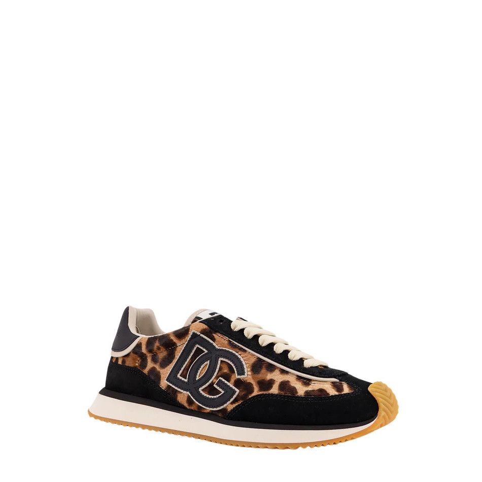 DOLCE&GABBANA DG Cushion Brown/Black Sneakers New (Women's s