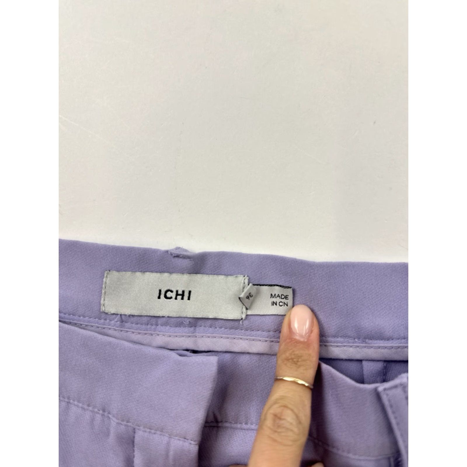Vintage ICHI Pants Women’s US 4 Purple Lavender Dress Pant Trouser Denmark Designer Pants Skinny Ankle Stretch Womens 4 Purple ICHI IHLEXI Denim? Size 27" / US 4 / IT 40 - 6 Thumbnail