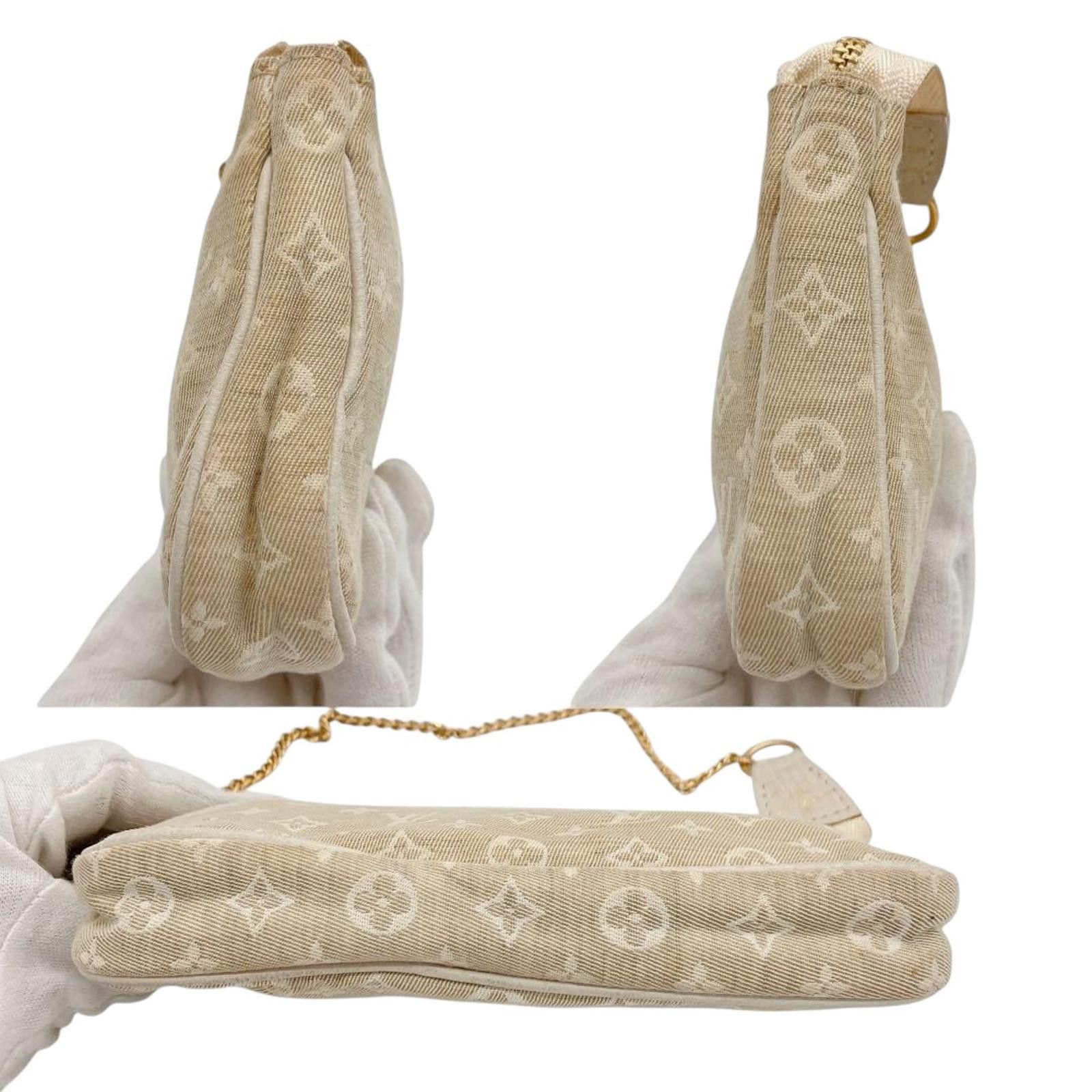 Louis Vuitton Louis Vuitton - Beige Monogram Mini Pochette Accessoires Bag Size ONE SIZE - 4 Thumbnail