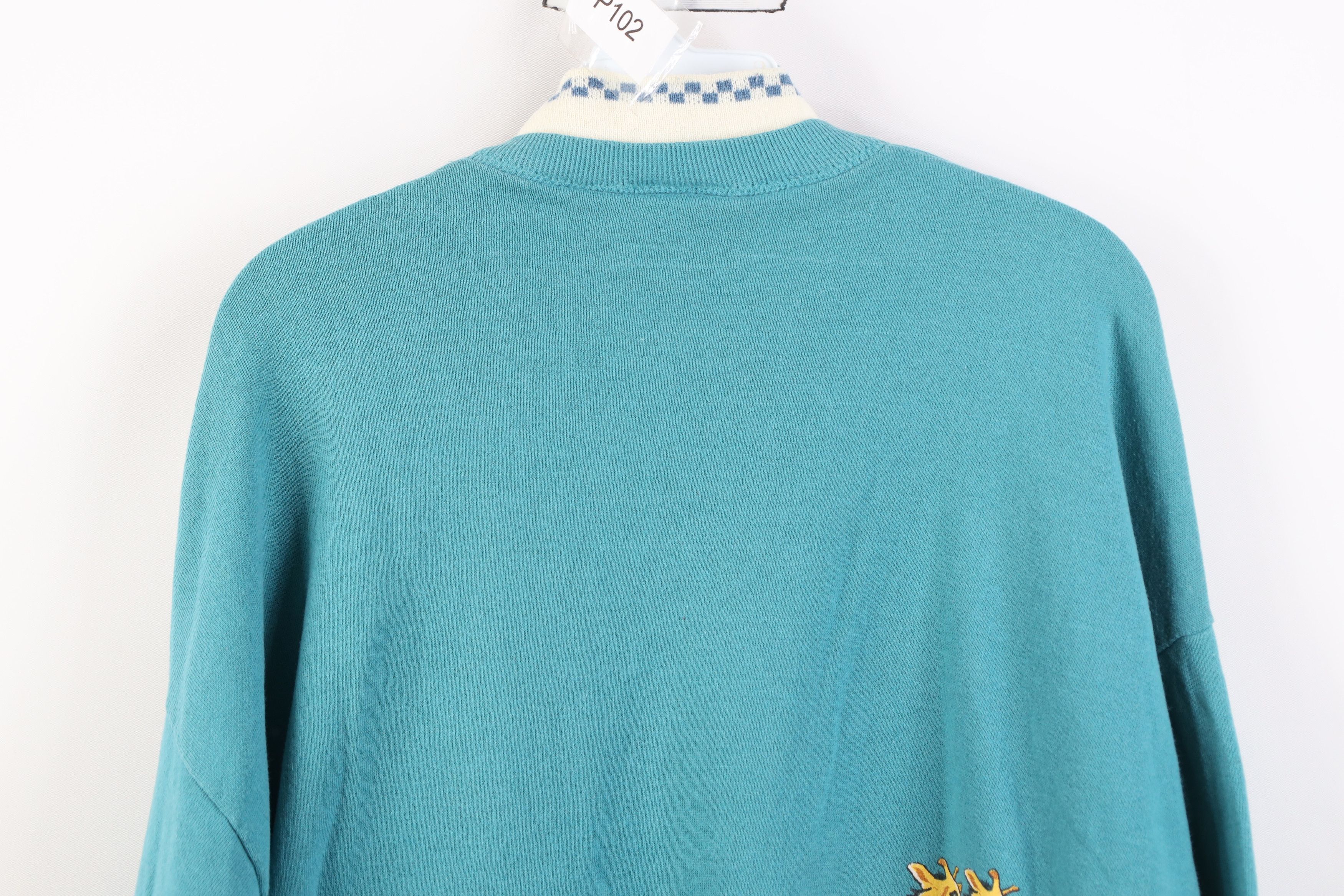 Vintage Vintage 90s Christian Noahs Ark Animals Layered Sweatshirt Size XL / US 12-14 / IT 48-50 - 15 Thumbnail