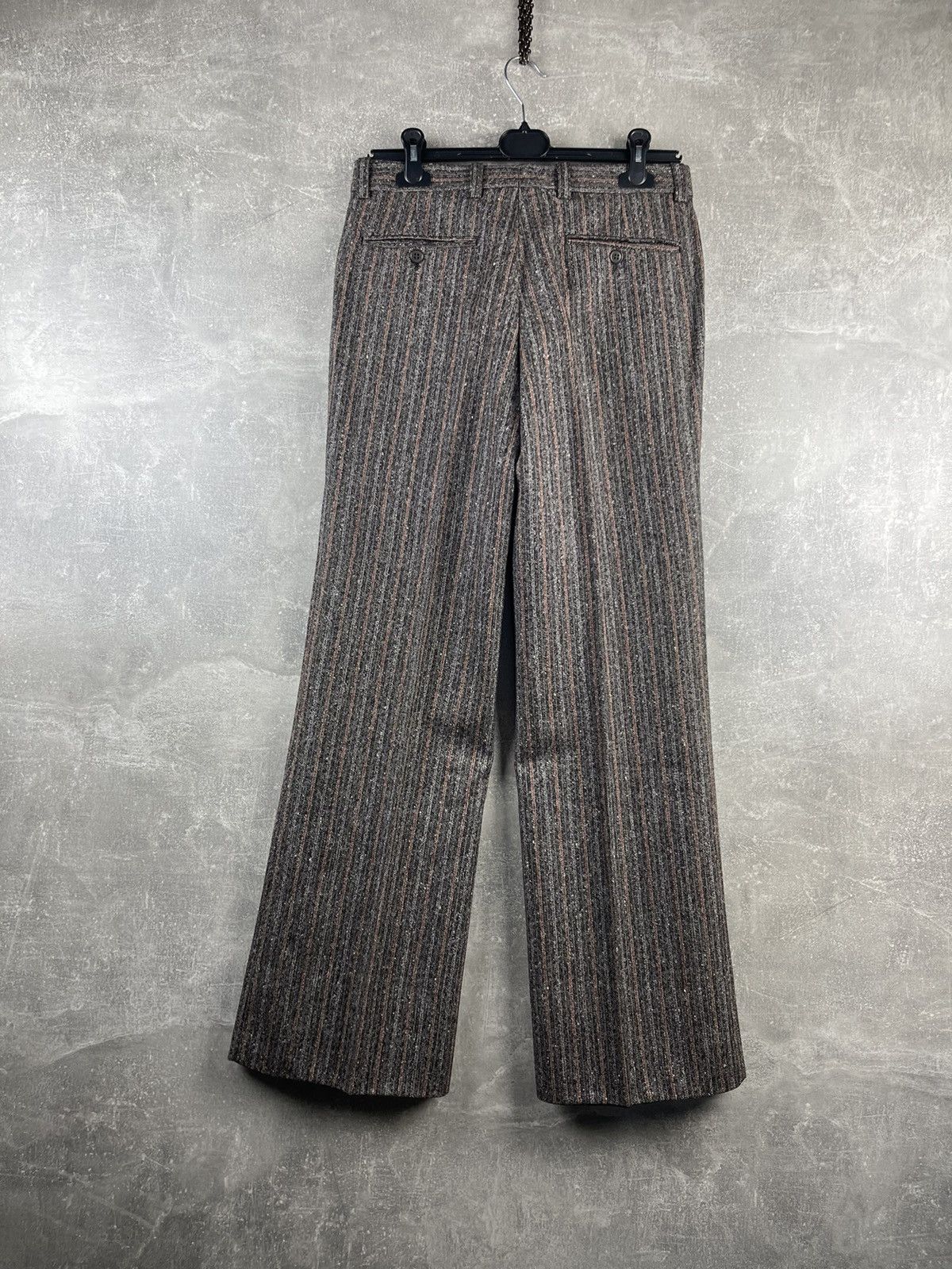 Lubiam Lubiam Luxury Old Money Wool Stripped Doublebreasted Suit Size 48L - 16 Thumbnail
