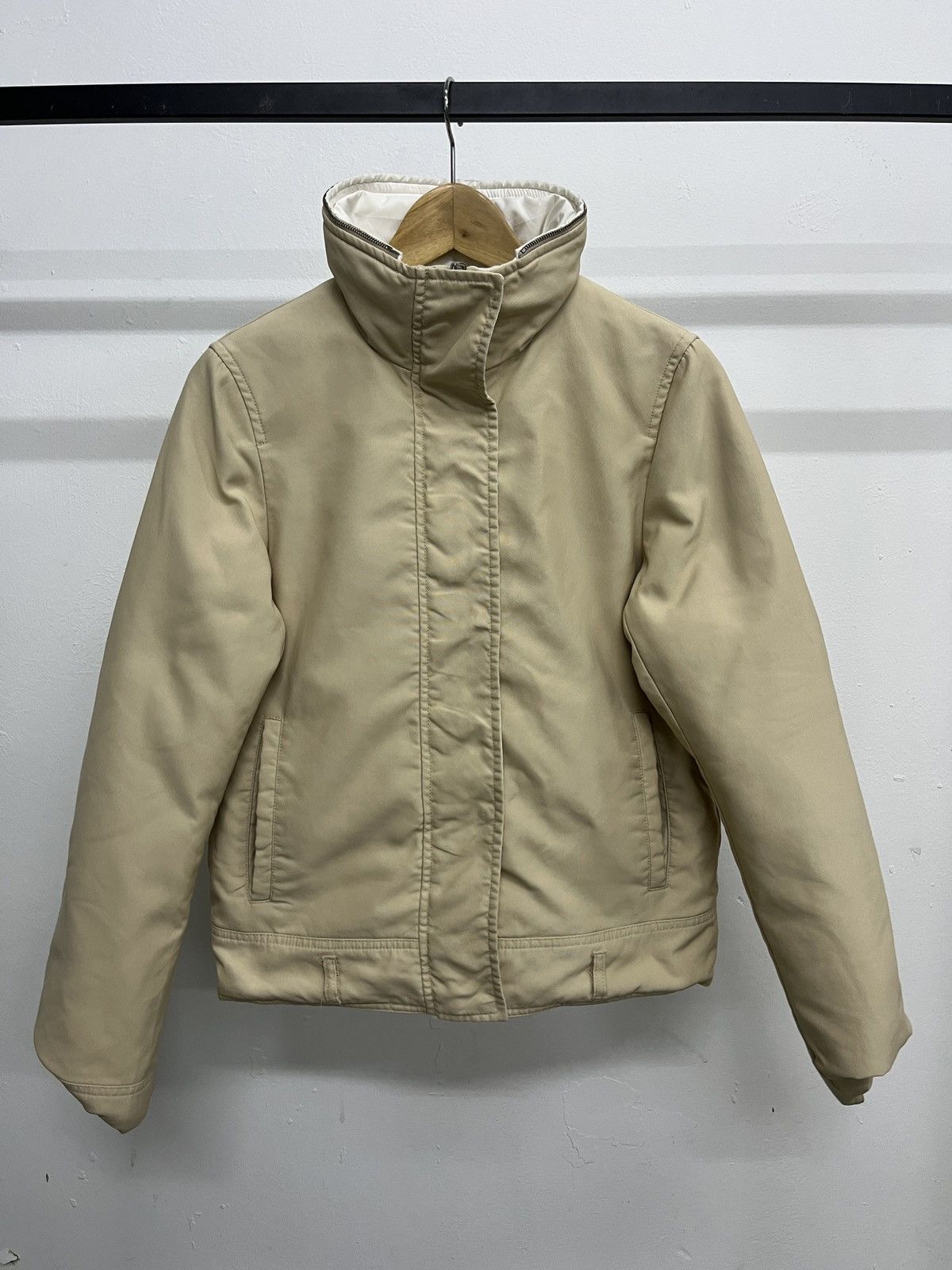 Max Mara Max Mara Reversible Puffer Jacket High Neck Rick Owen Style Size S / US 4 / IT 40 - 1 Thumbnail