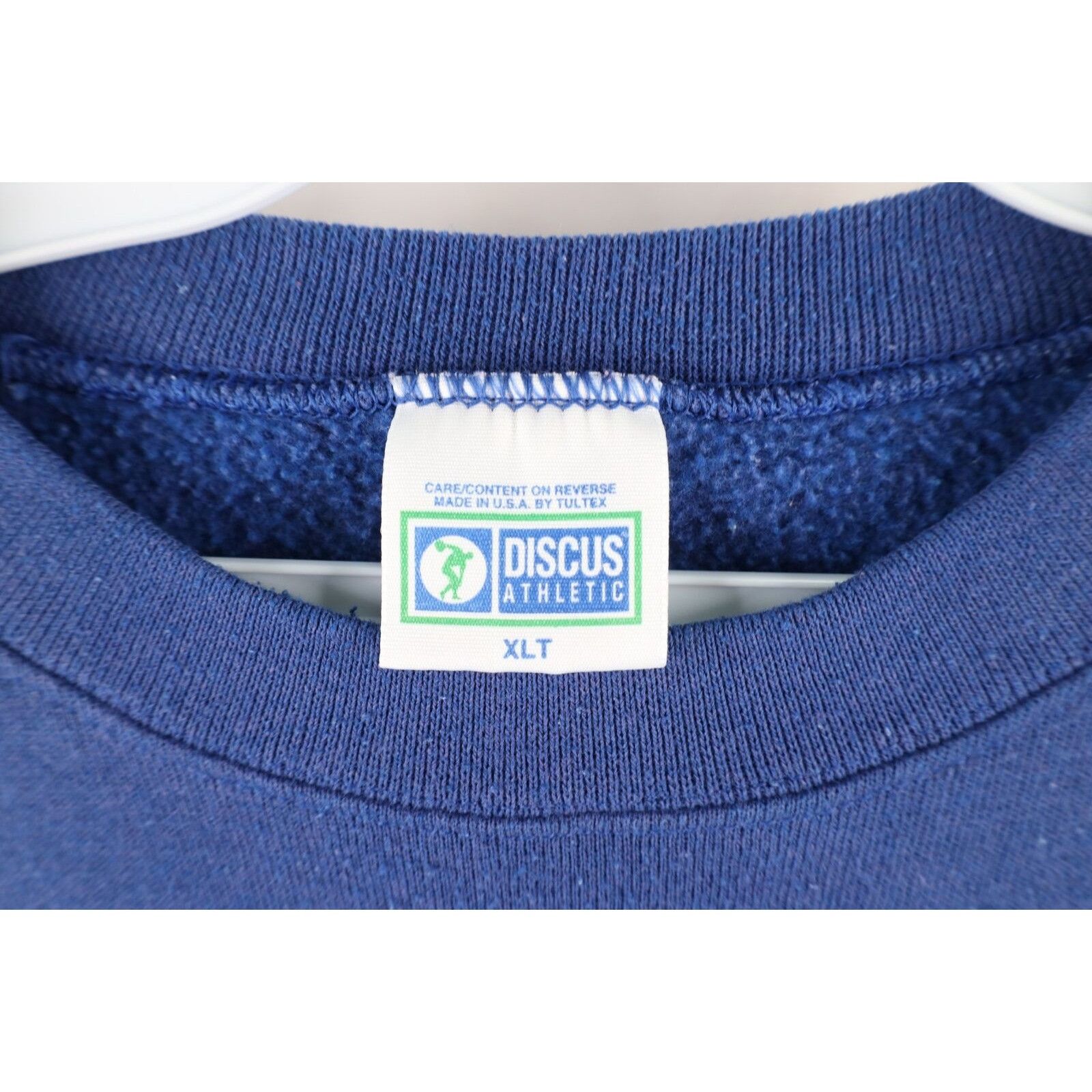 Vintage Vintage 90s Streetwear Faded Blank Crewneck Sweatshirt Size US XL / EU 56 / 4 - 6 Thumbnail