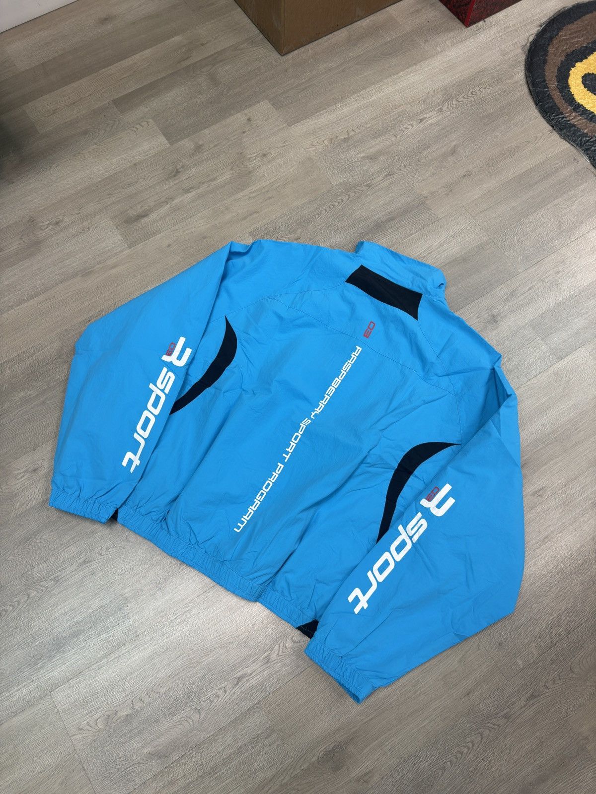 The GV Gallery Gv Gallery Bermuda Track Jacket 'Blue' Size US L / EU 52-54 / 3 - 3 Thumbnail