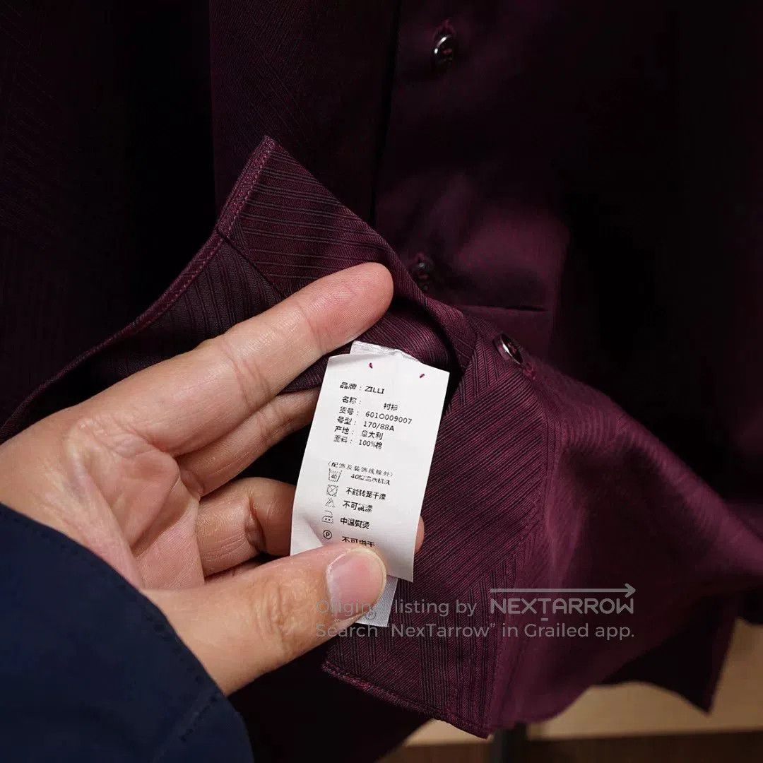 Zilli Zilli Men's Cotton Dress Shirt Sale. Size US M / EU 48-50 / 2 - 7 Thumbnail