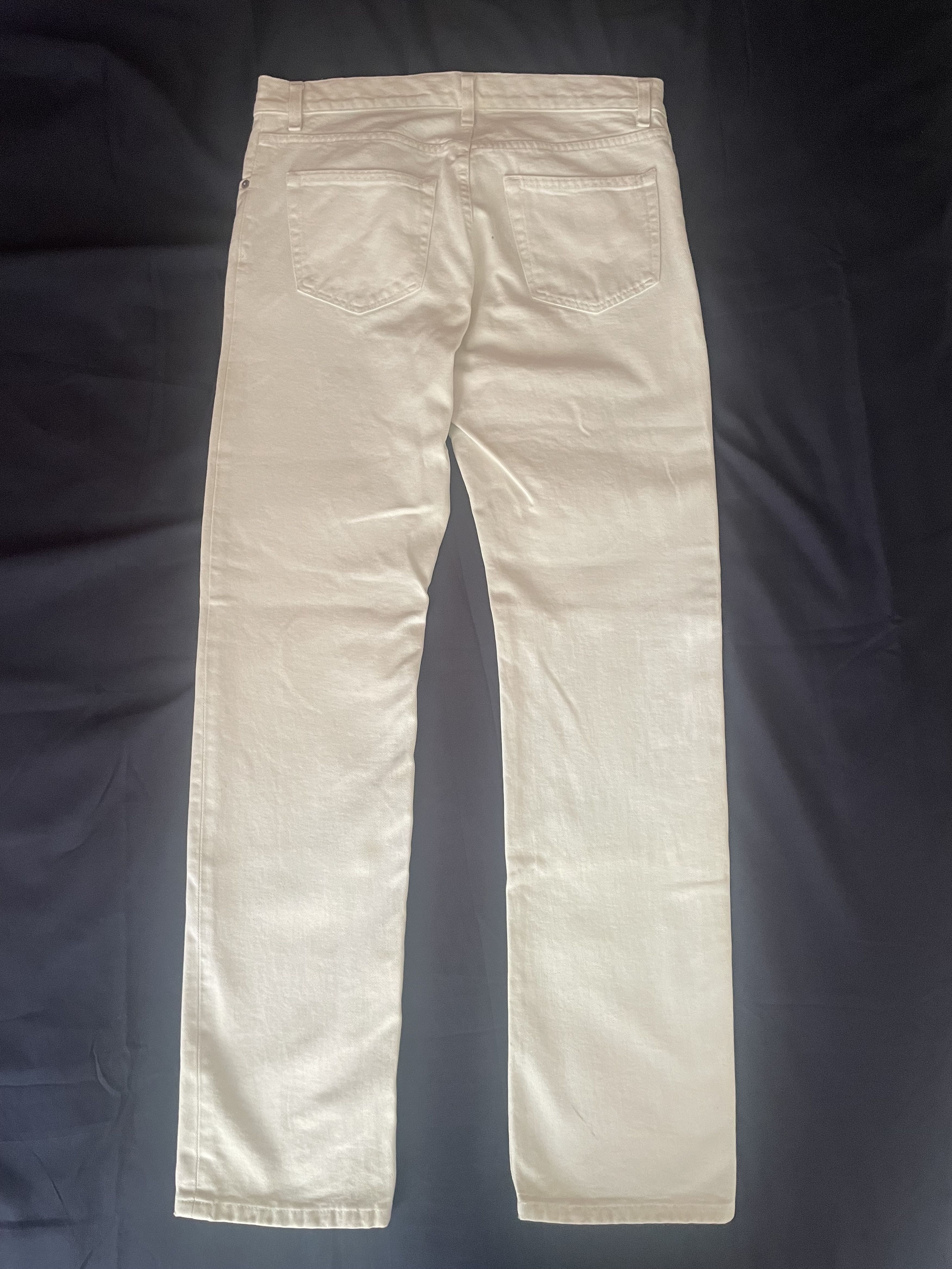 Helmut Lang 1998 Helmut Lang Classic White Denim Size US 31 - 3 Thumbnail