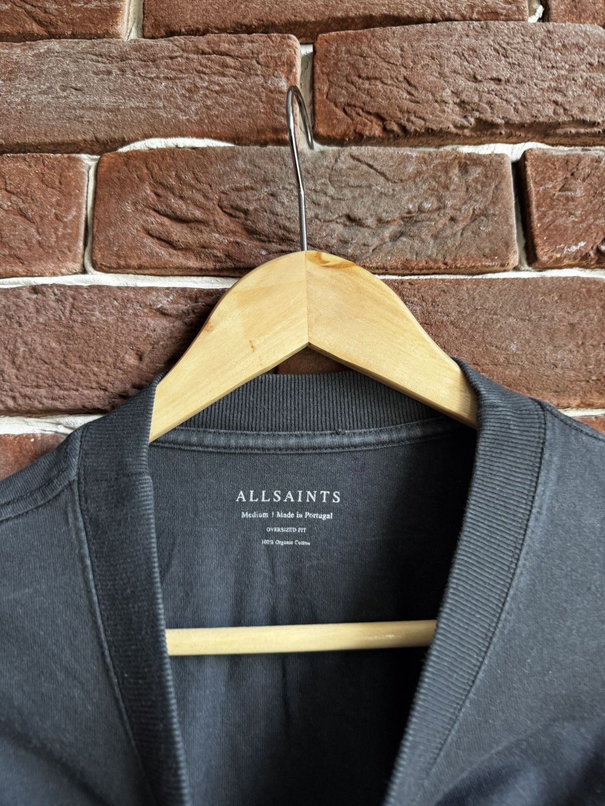 Allsaints Allsaints Oversized Fit T-Shirt Big Logo hype streetwear Size US M / EU 48-50 / 2 - 5 Thumbnail