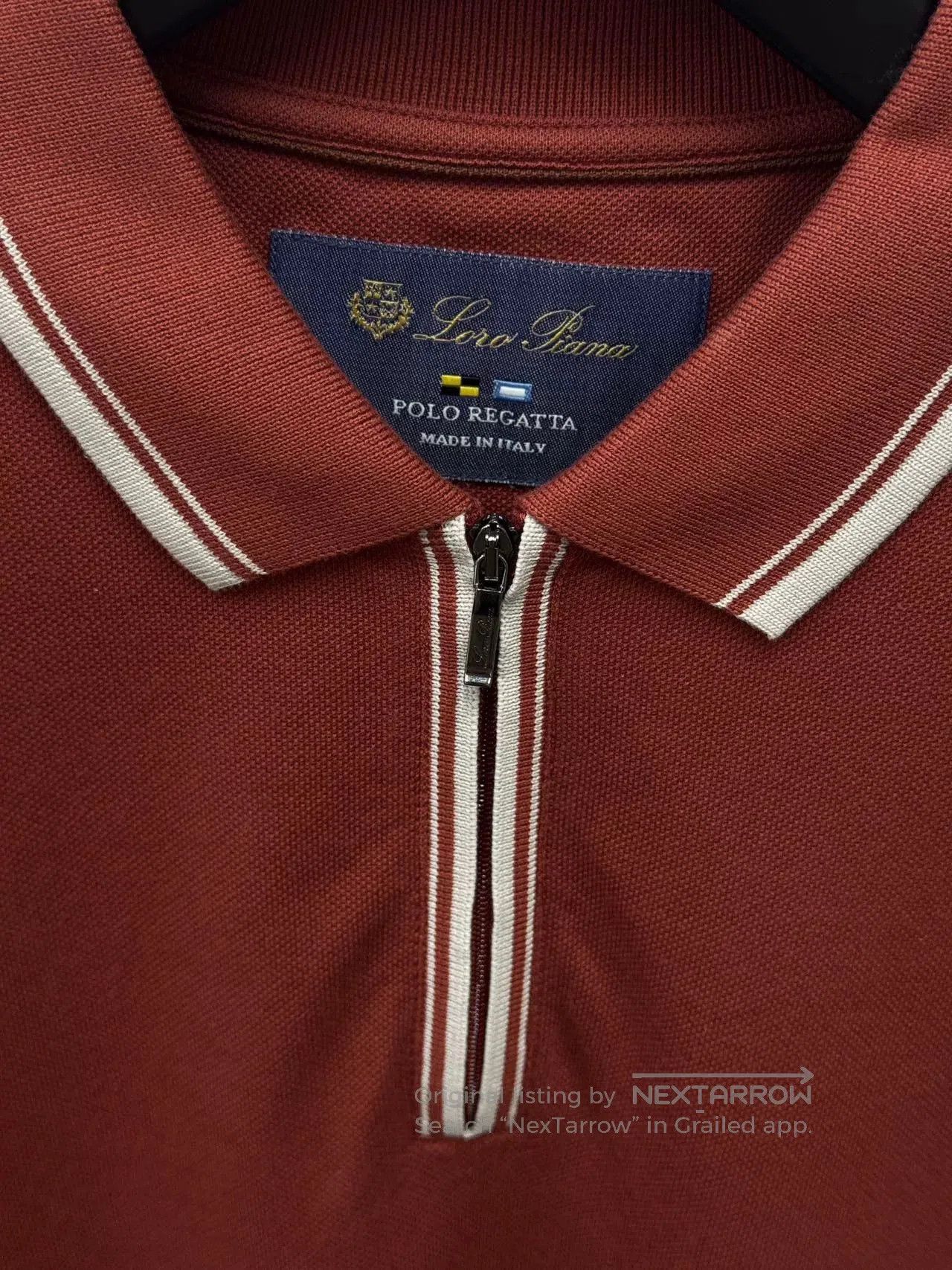 Loro Piana Loro Piana Men's Short Sleeve Polo Shirt. Size US M / EU 48-50 / 2 - 4 Thumbnail