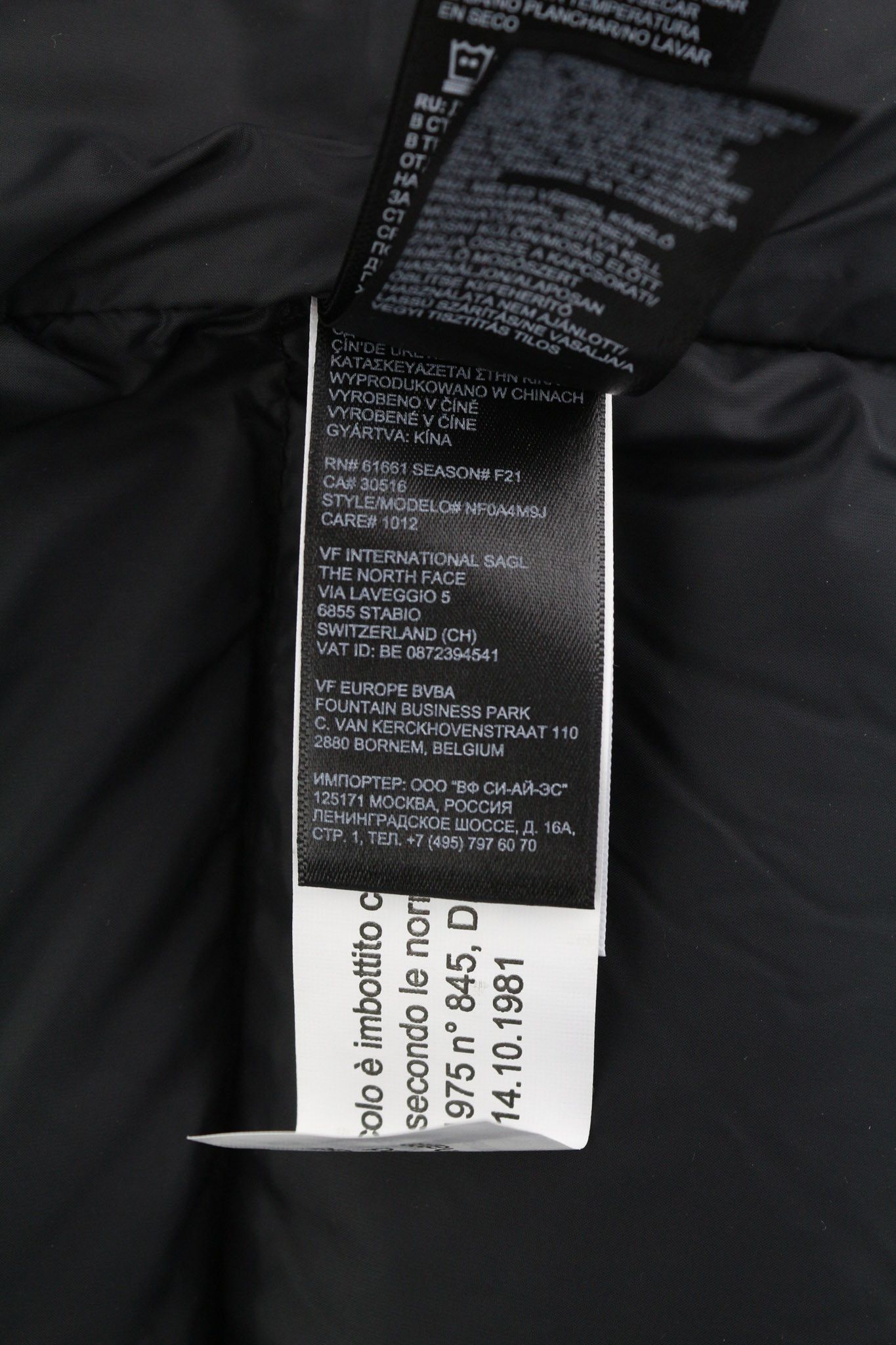 The North Face DIABLO DOWN S 700 Insulated Quilted Black Puffer 82292 Size US S / EU 44-46 / 1 - 10 Thumbnail