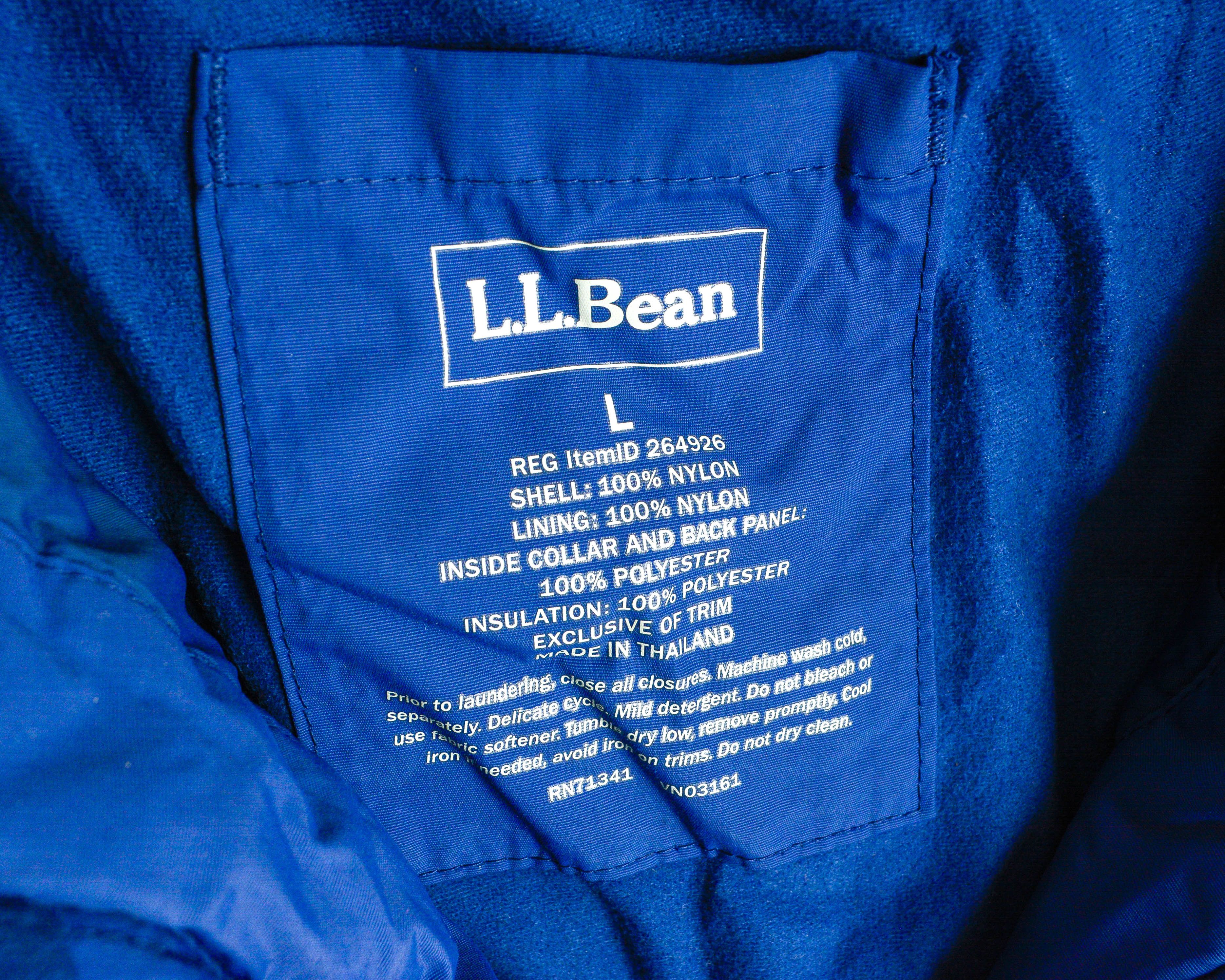 L.L. Bean L L BEAN parka L insulated jacket coat hooded waterproof Size US L / EU 52-54 / 3 - 5 Thumbnail