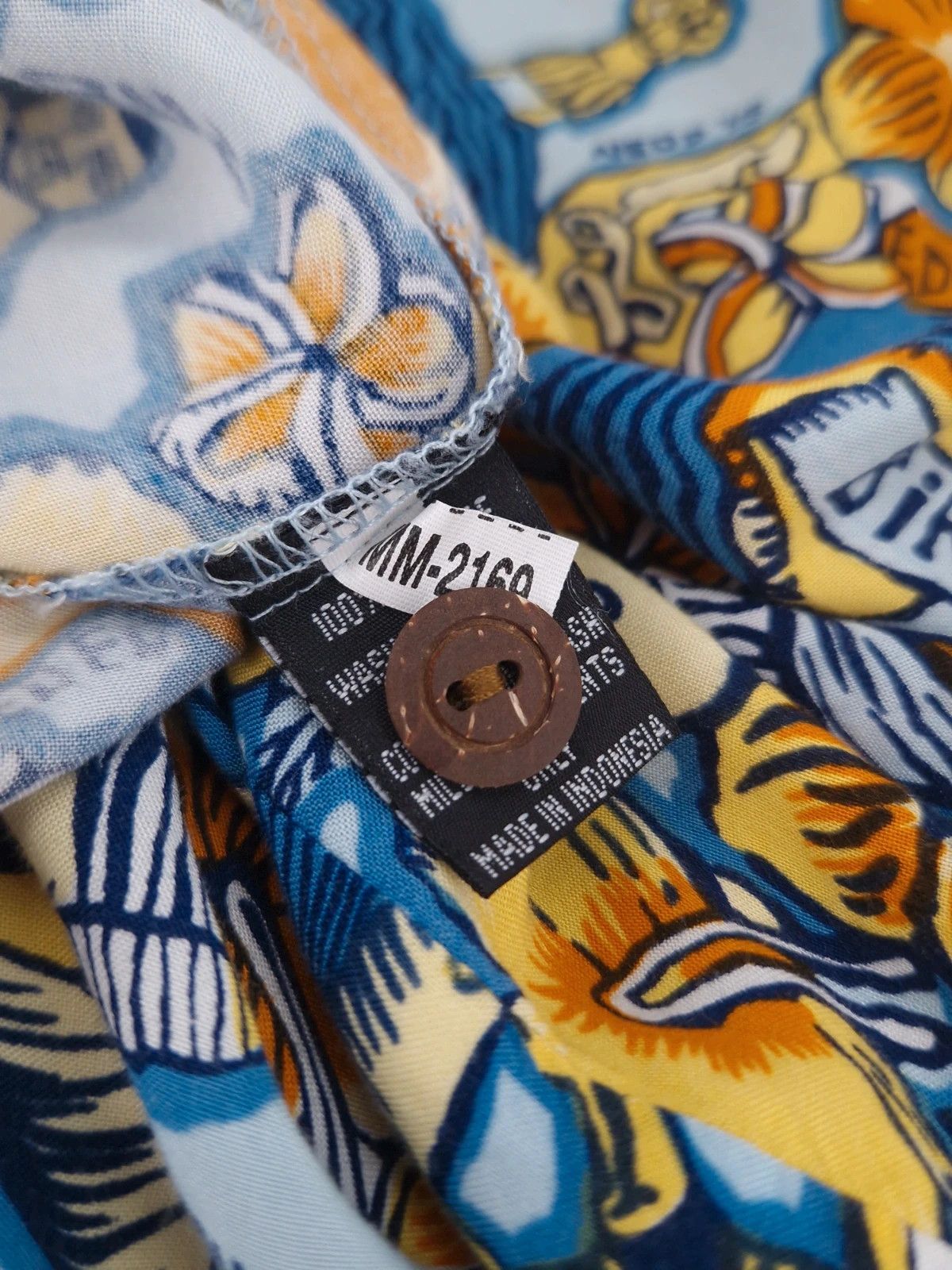 Mambo 90s Mambo Loud Shirt Gerry Wedd "Muraroa Atoll Mon Amour" Size US M / EU 48-50 / 2 - 6 Thumbnail