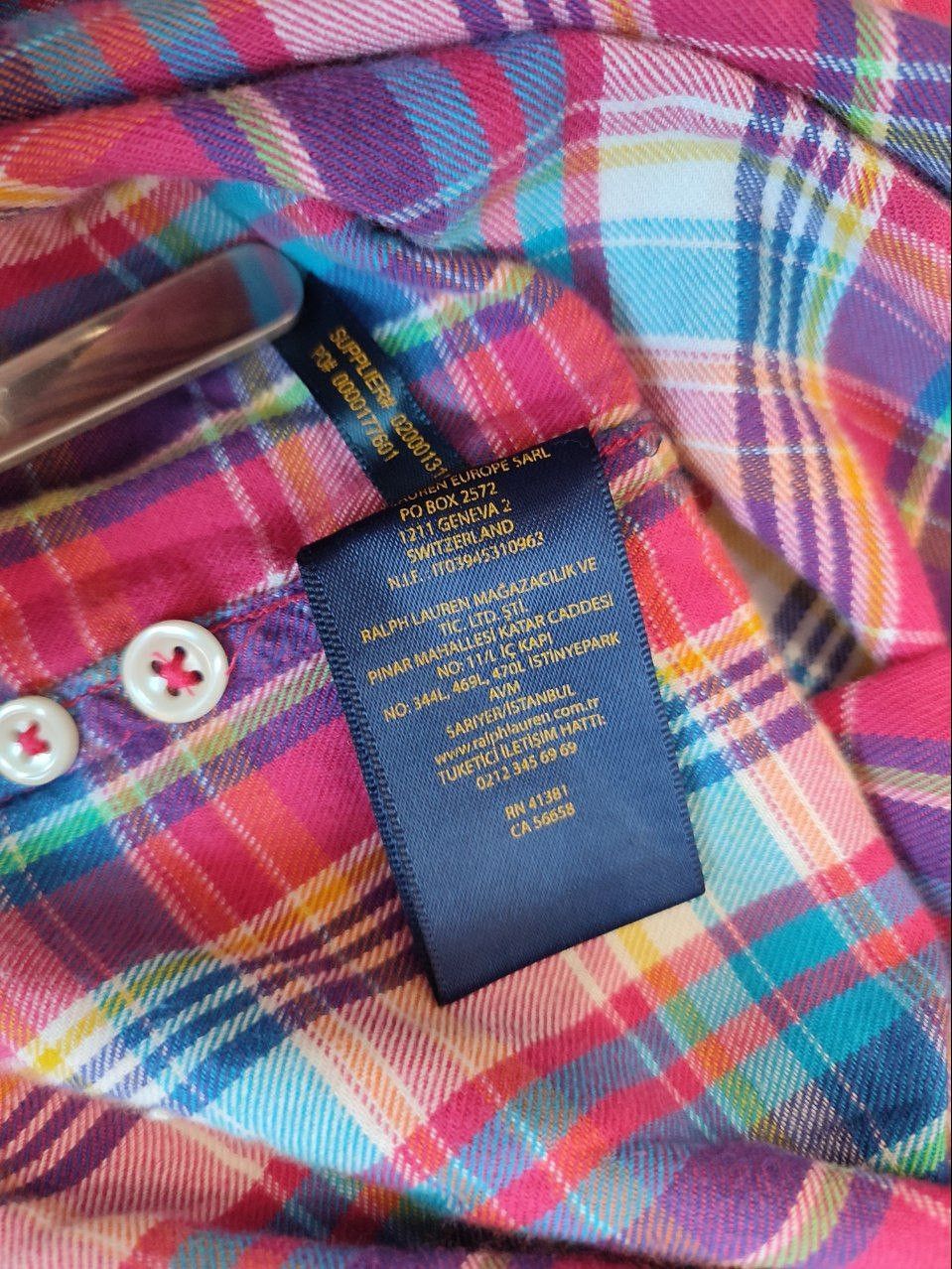 Polo Ralph Lauren Women’s Ralph Lauren Oxford Logo Shirt 100% Cotton Size 12 Size XL / US 12-14 / IT 48-50 - 8 Thumbnail