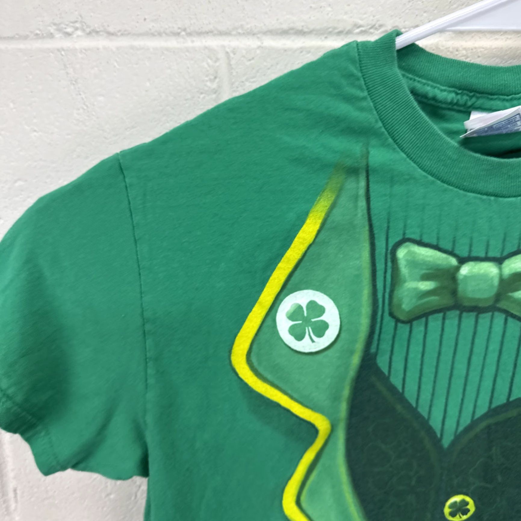 Vintage VINTAGE ST PATRICK’S DAY T SHIRT Green 90s Irish Leprechaun Logo Regular Medium Mens T-Shirt Size US M / EU 48-50 / 2 - 4 Thumbnail