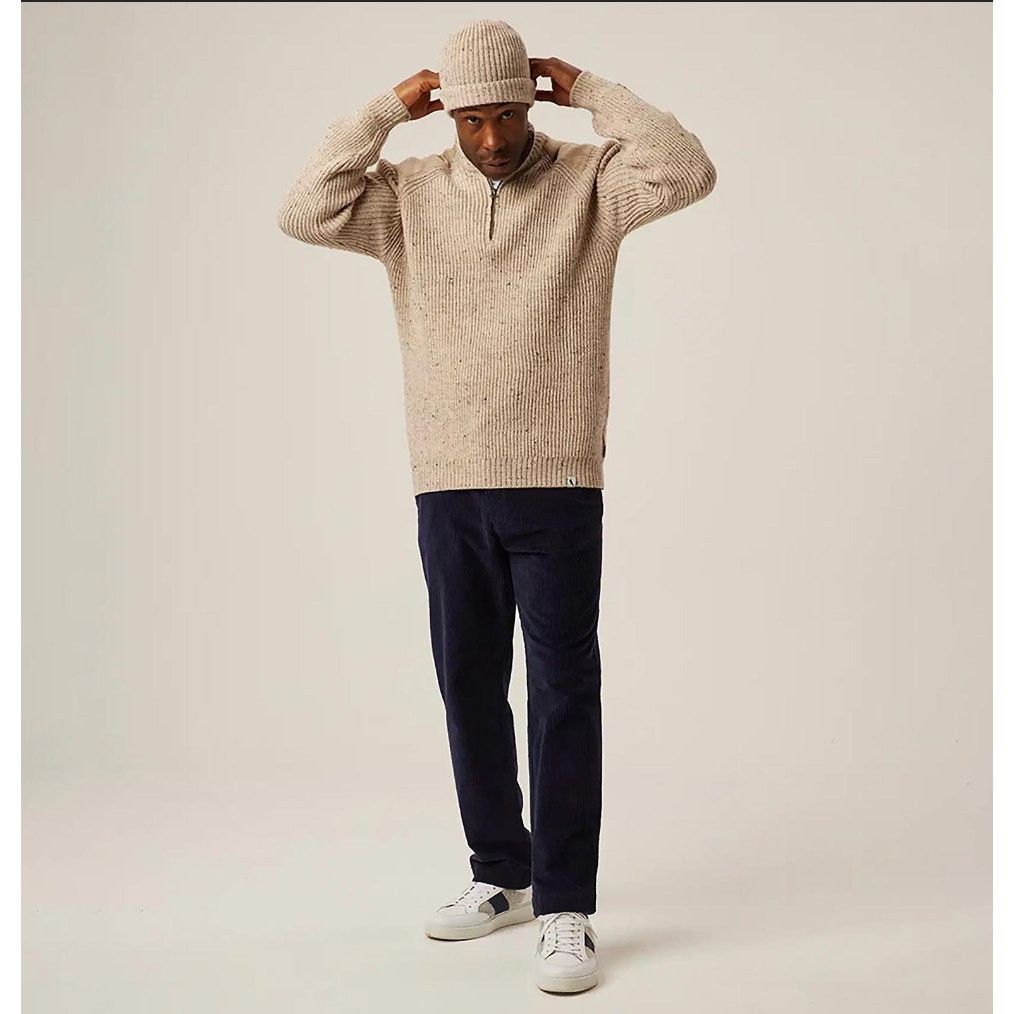 Peregrine Peregrine Bexley Quarter Zip Jumper Ribbed Sweater Size US L / EU 52-54 / 3 - 11 Thumbnail