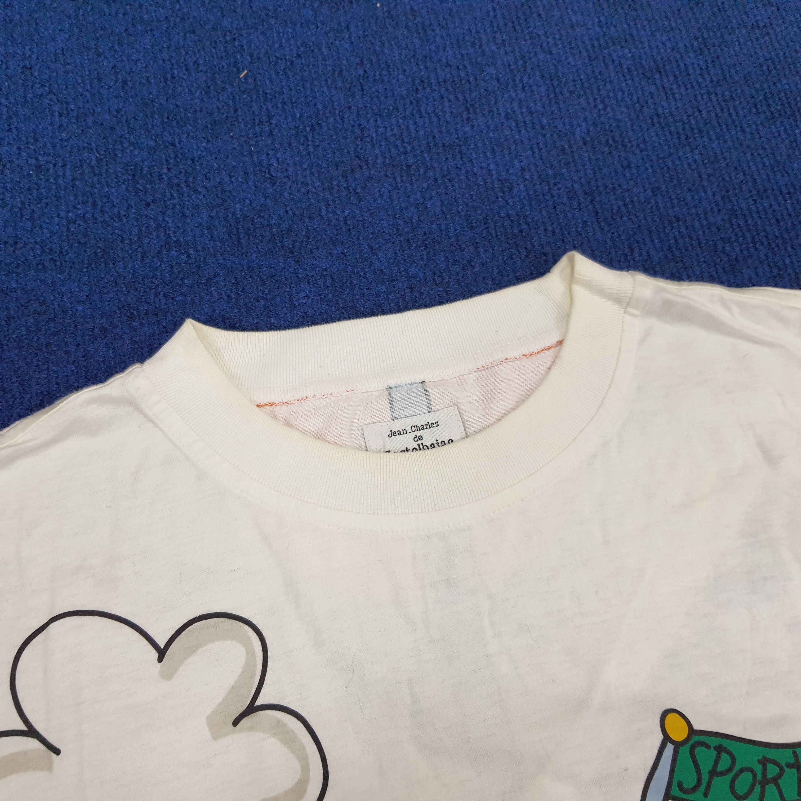 Jean Charles De Castelbajac × Vintage Vintage Jean Charles De Castelbajac Designer T-shirt Size US XL / EU 56 / 4 - 4 Thumbnail