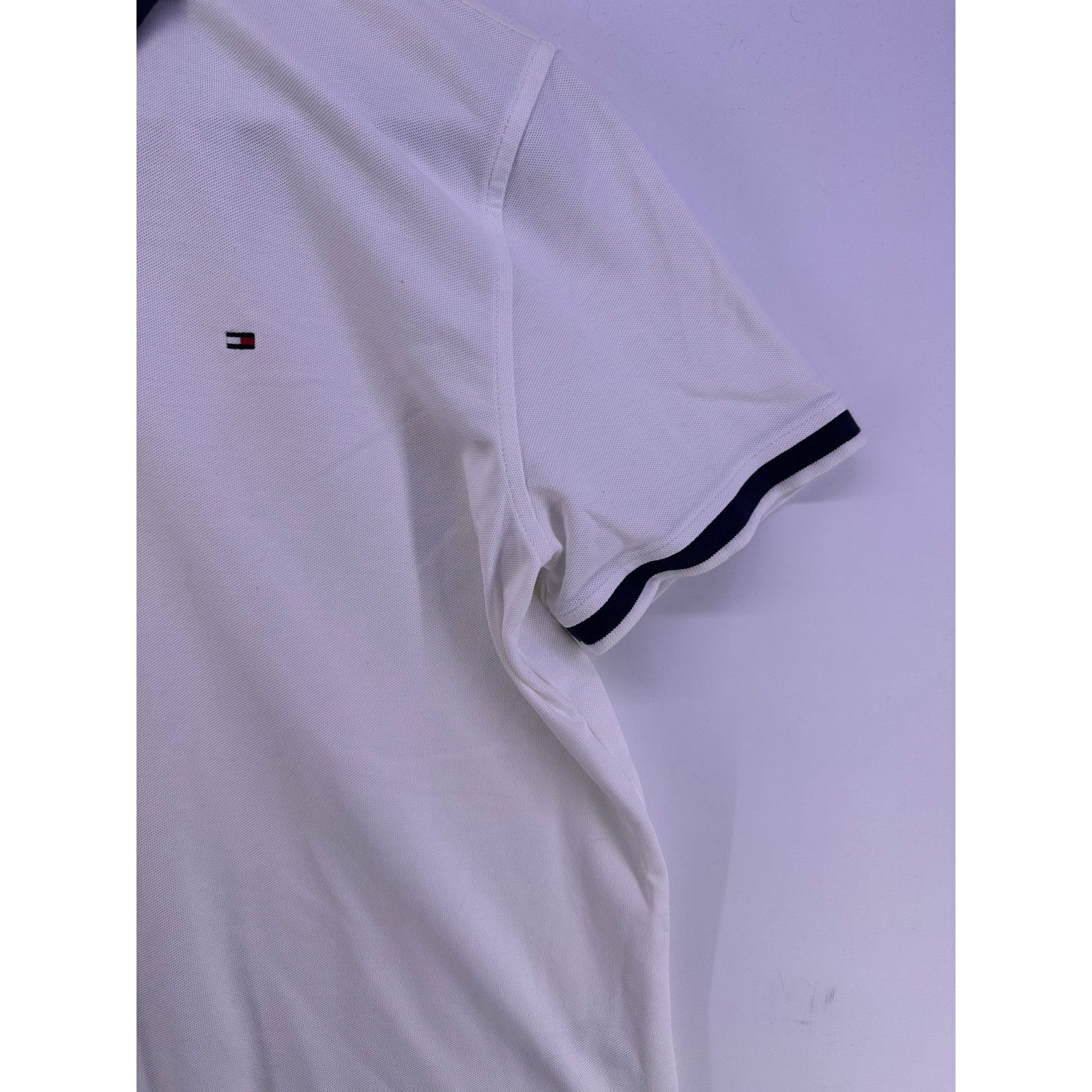 Tommy Hilfiger Tommy Hilfiger White Polo Shirt Size Large Size US L / EU 52-54 / 3 - 5 Thumbnail