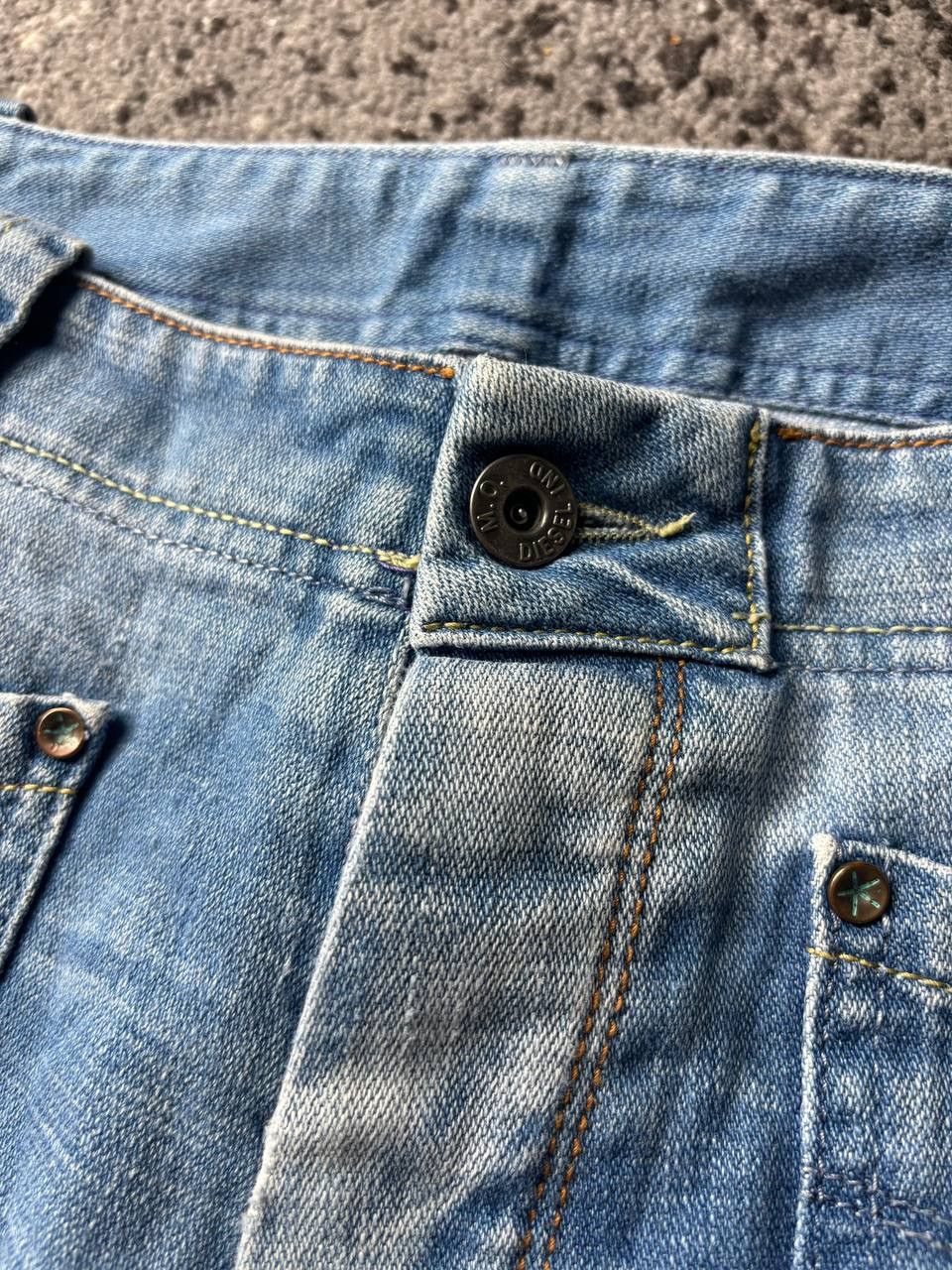 Diesel × Japanese Brand × Vintage Vintage Y2K Diesel Baggy Avantgarde Denim 90s Pants Size US 32 / EU 48 - 4 Thumbnail
