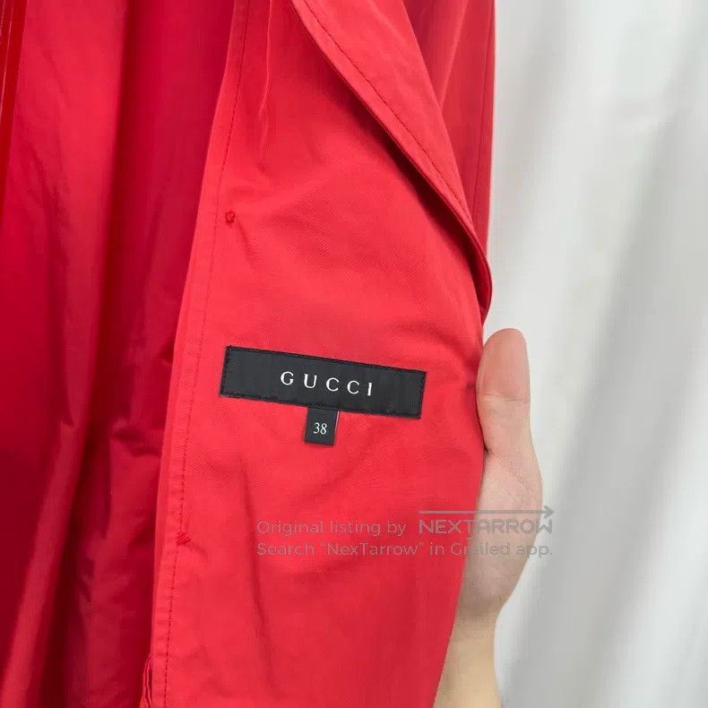 Gucci Gucci Red windbreaker jacket Size XS / US 0-2 / IT 36-38 - 6 Thumbnail