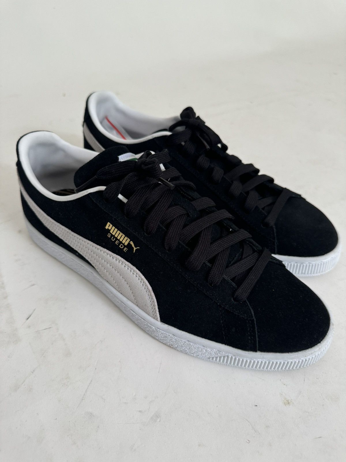 Puma Puma Classic Suede Black Size US 10.5 / EU 43-44 - 6 Thumbnail
