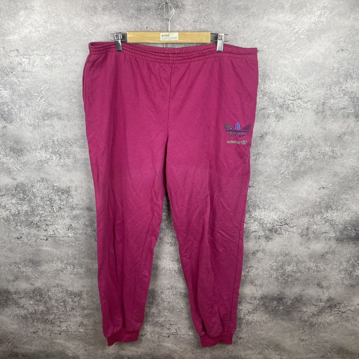 Adidas Vintage Adidas Tracksuit Sweatshirt Pants Big Logo 90s Size US XL / EU 56 / 4 - 16 Thumbnail