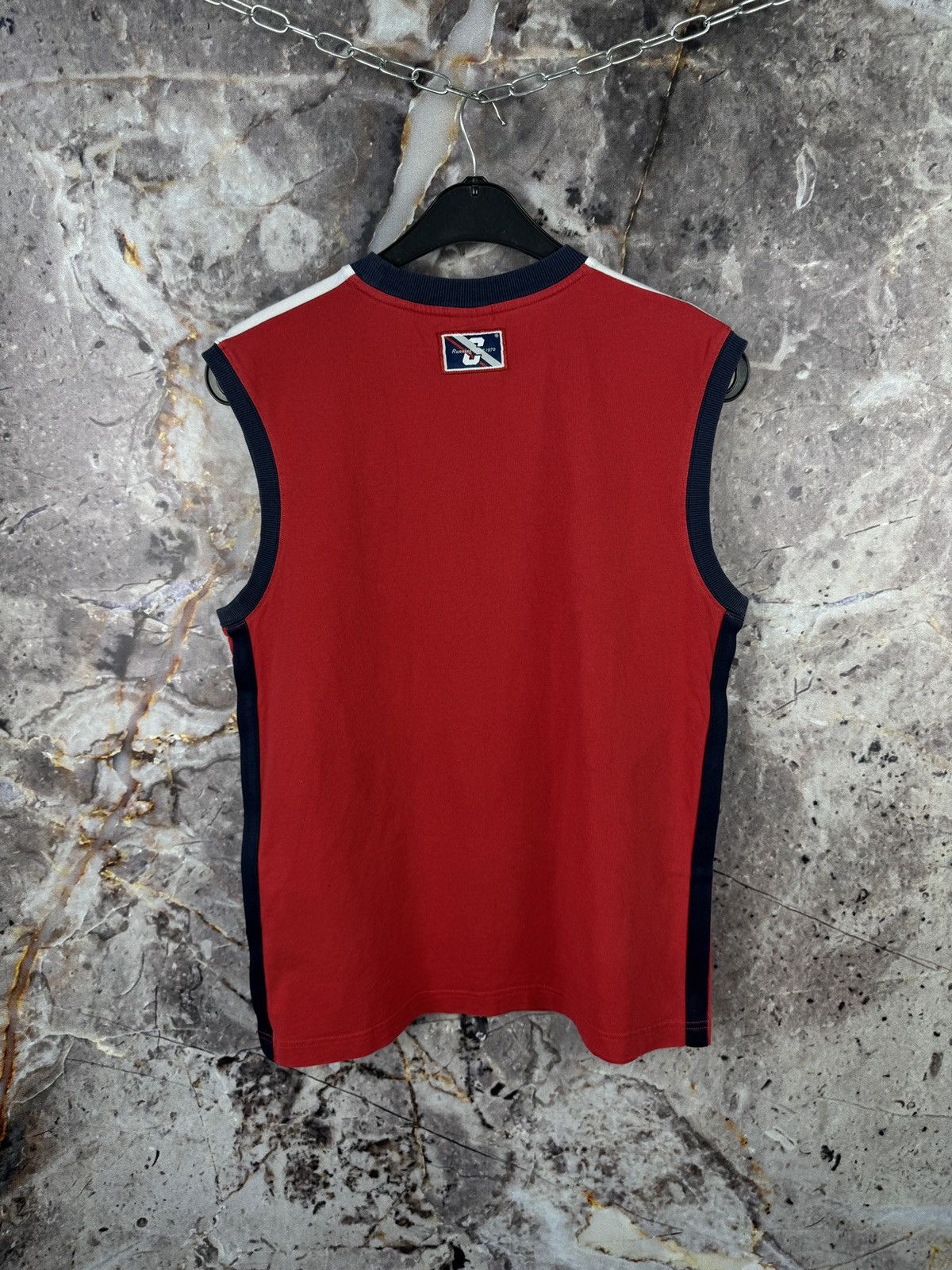 Nike Vintage Nike Cortez Basketball Jersey Tank Top Red White Size US L / EU 52-54 / 3 - 13 Thumbnail