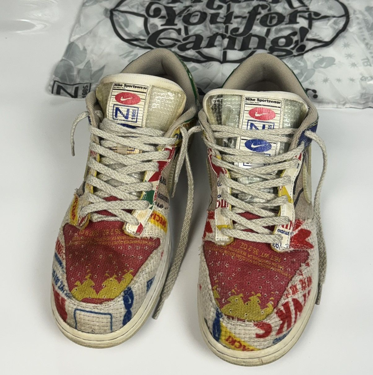 Nike Nike Dunk Low “City Market” Size US 10.5 / EU 43-44 - 2 Thumbnail