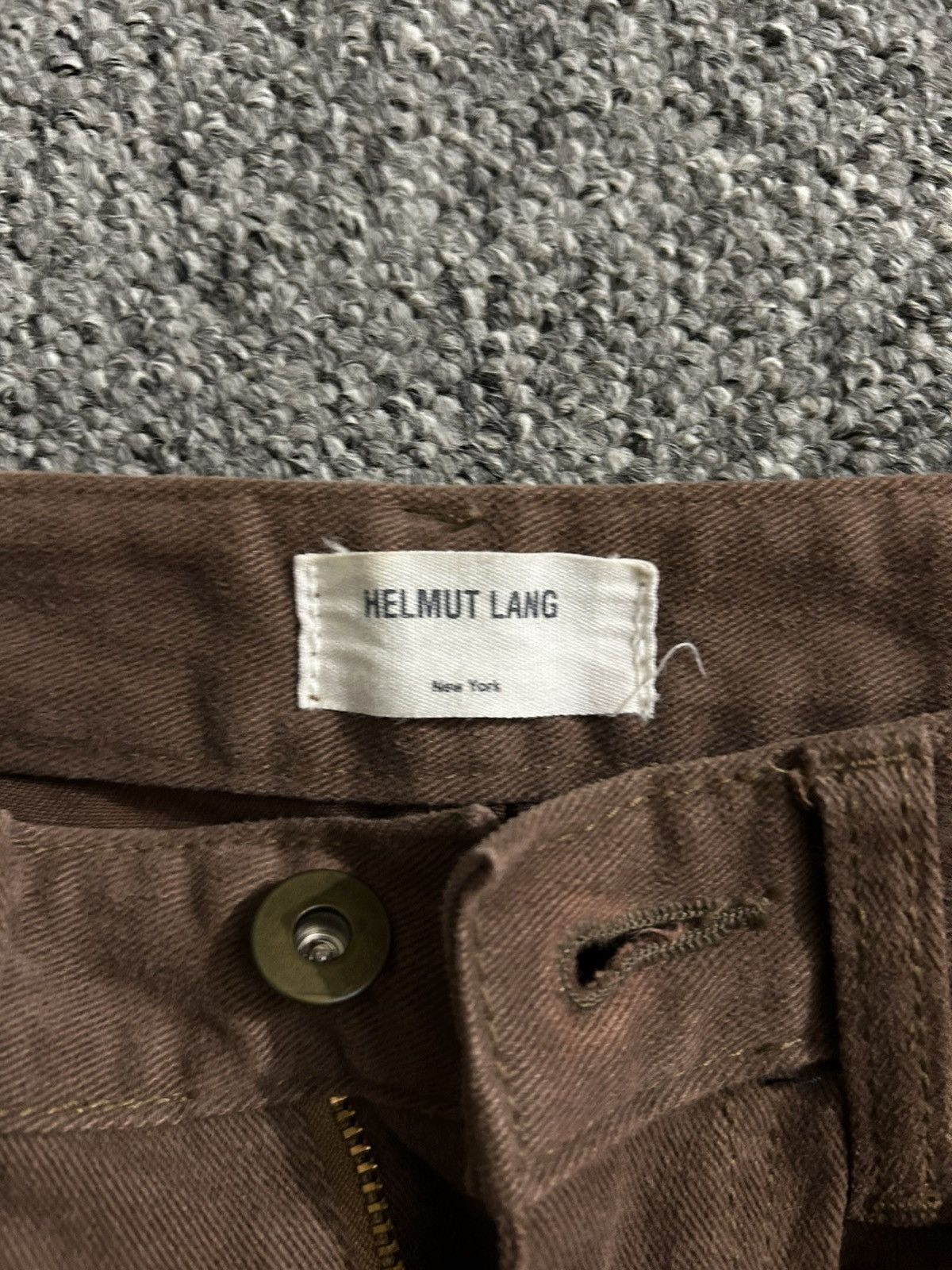 Helmut Lang Helmut Lang Brown Denim Size US 30 / EU 46 - 2 Thumbnail