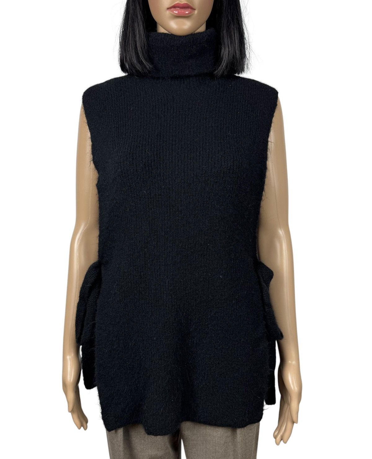 Other Attic and Barn Knit Polyamide-Alpaca Sleeveless Turtleneck S Size S / US 4 / IT 40 - 2 Thumbnail