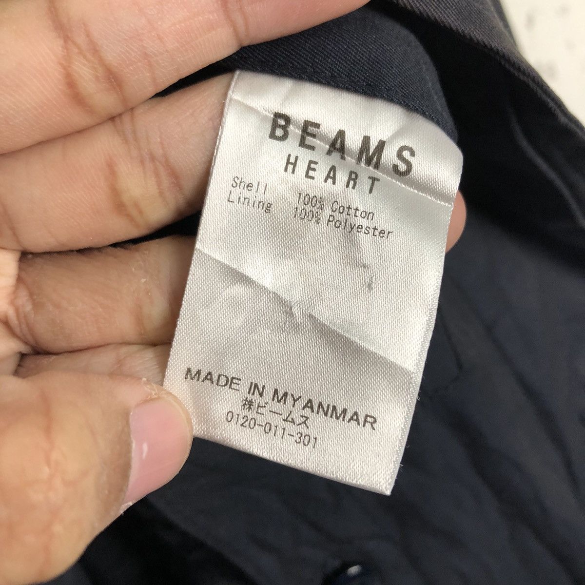Beams Plus 📌Vintage Chore Jacket Beams Heart Issey Miyake Blanket Size US S / EU 44-46 / 1 - 20 Thumbnail