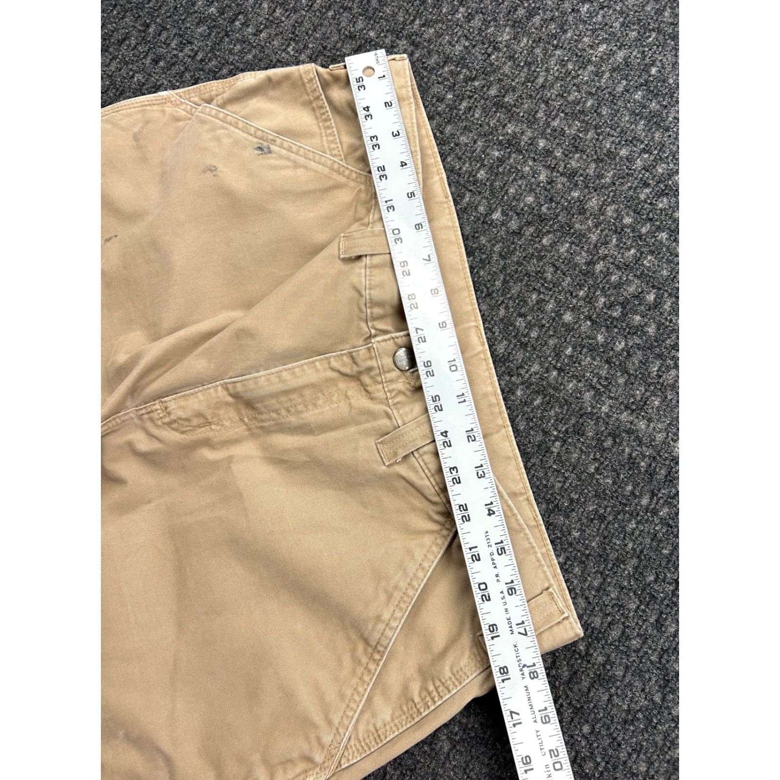 Carhartt Carhartt Pants Relaxed Fit Carpenter Khaki 38 x 32 Workwear Mens Size US 38 / EU 54 - 6 Thumbnail