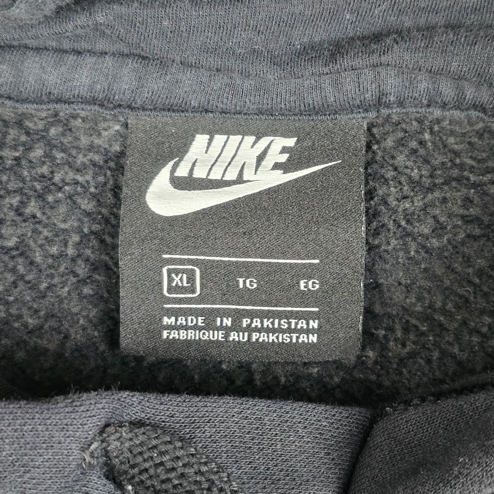 Nike Nike XL Black Just Do It Pullover Hoodie Size US XL / EU 56 / 4 - 9 Thumbnail