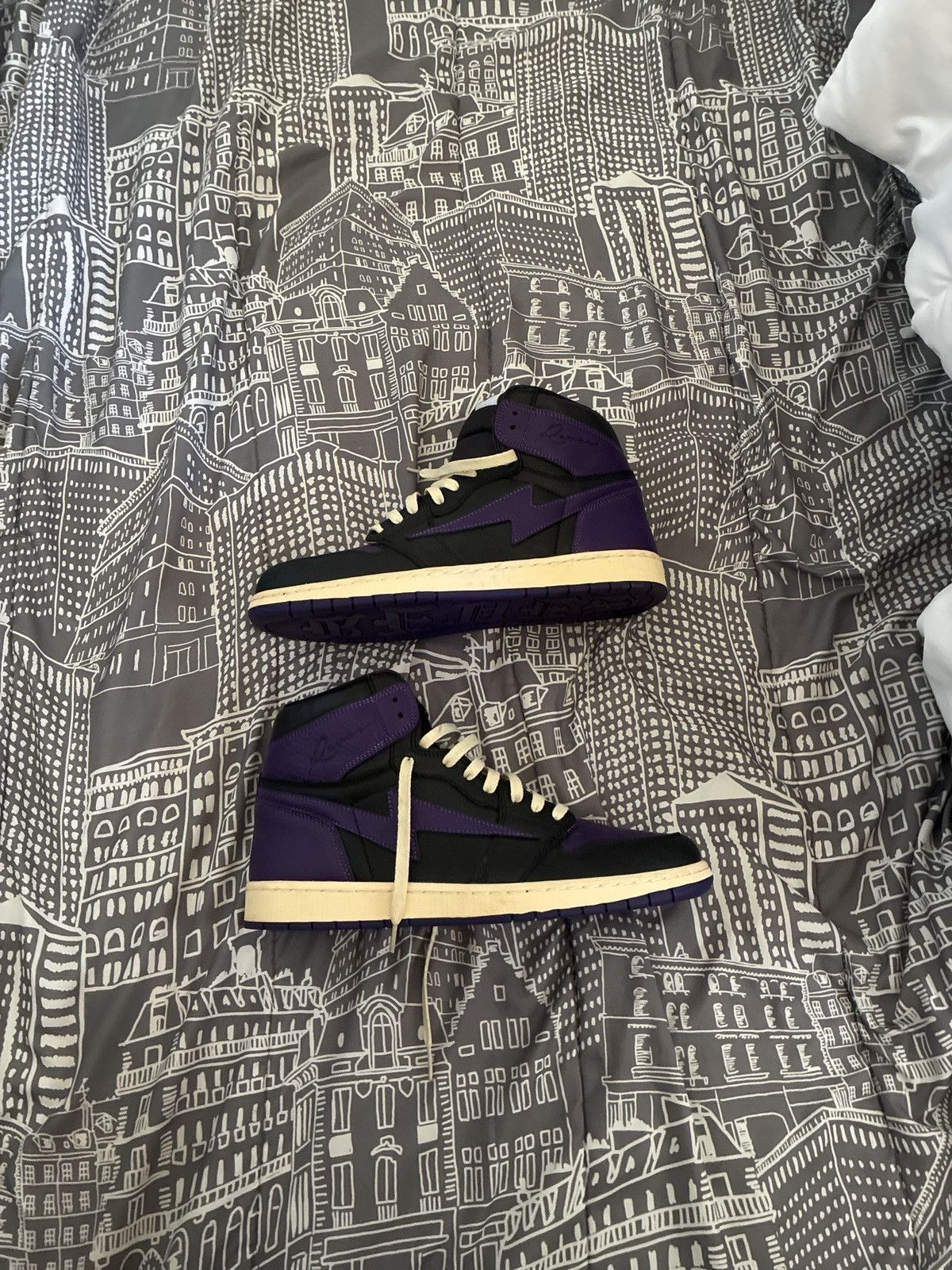 Reves Paris Kool Kiy Reves Paris ‘85 Purple Lupus Shoes Size US 13 / EU 46 - 3 Thumbnail
