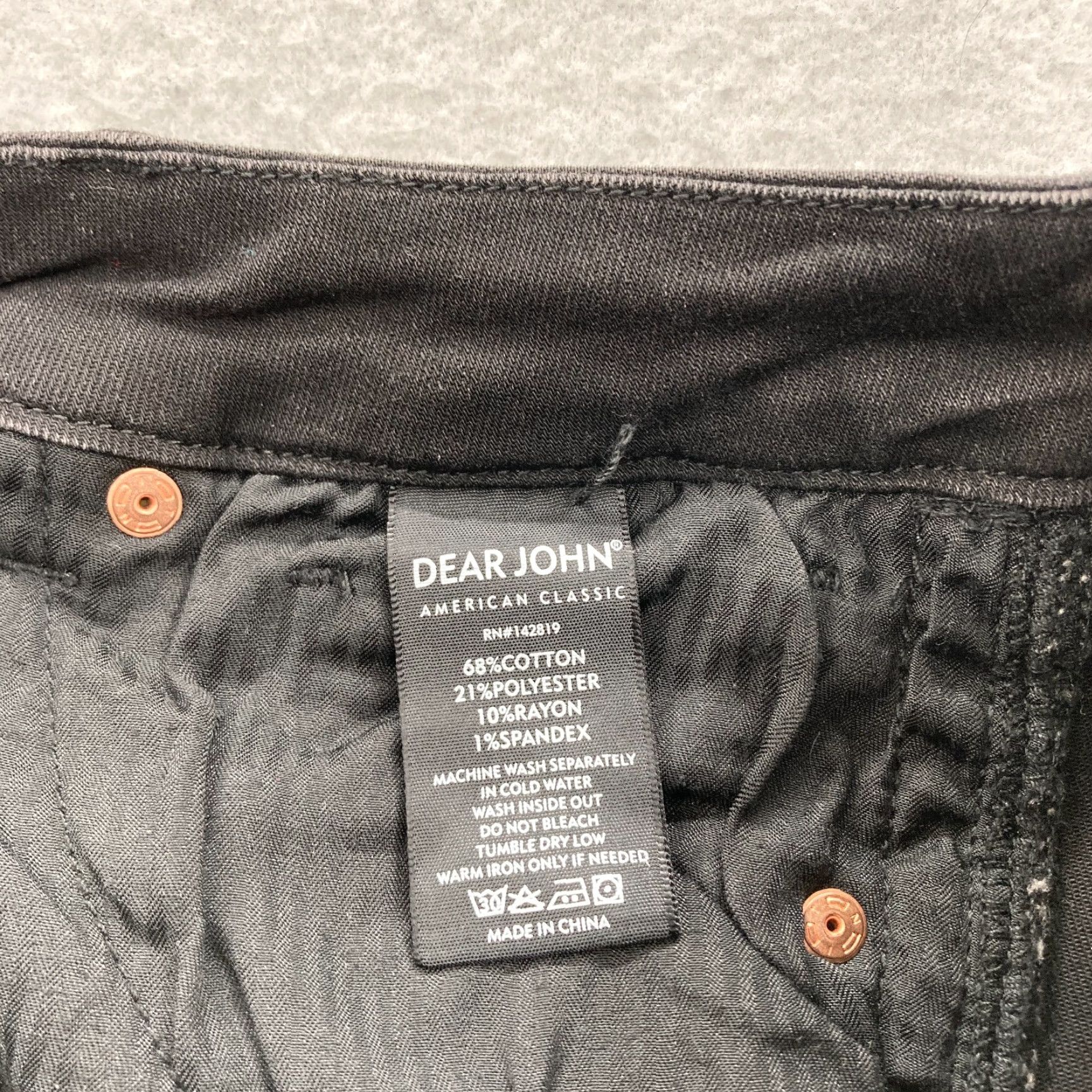 Joyrich Dear John Joyrich Jeans Women's 27 Black Stretch Denim Comfort Skinny Jeans NWT Size 27" / US 4 / IT 40 - 7 Thumbnail