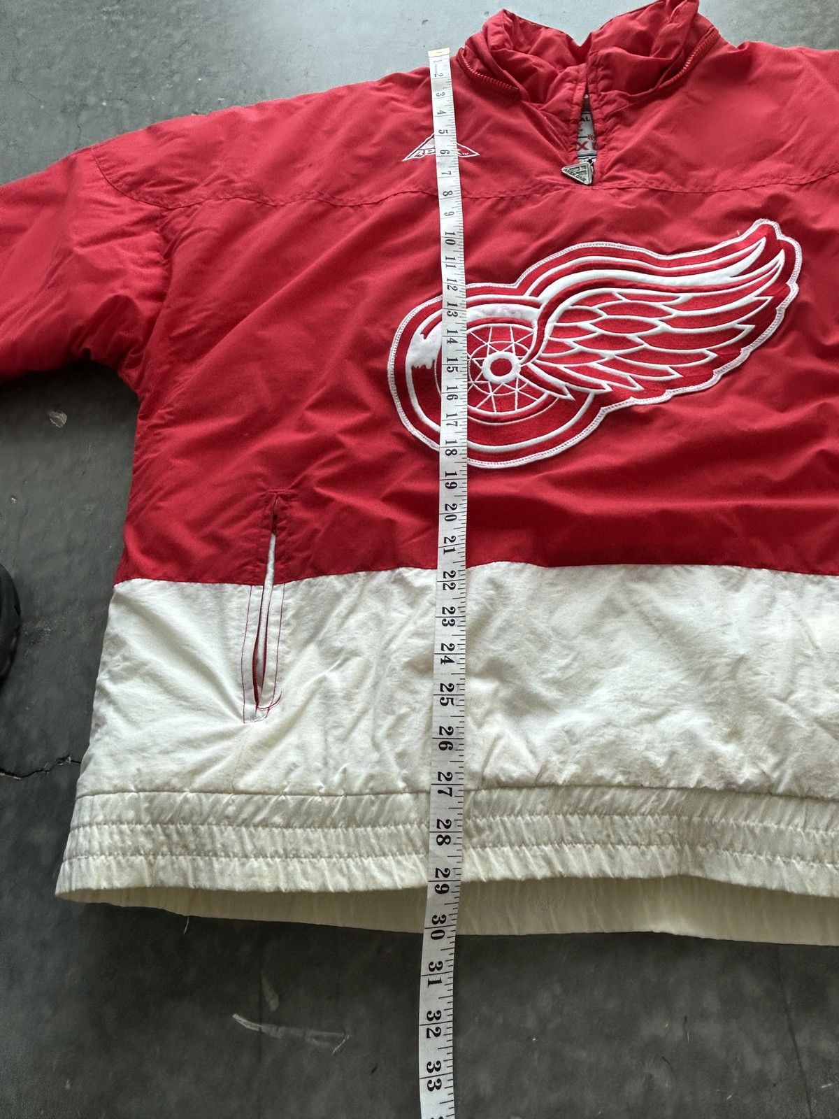 Apex One Vintage 90s Detroit Red Wings Puffer Jacket Pullover Parka Size US XL / EU 56 / 4 - 13 Thumbnail