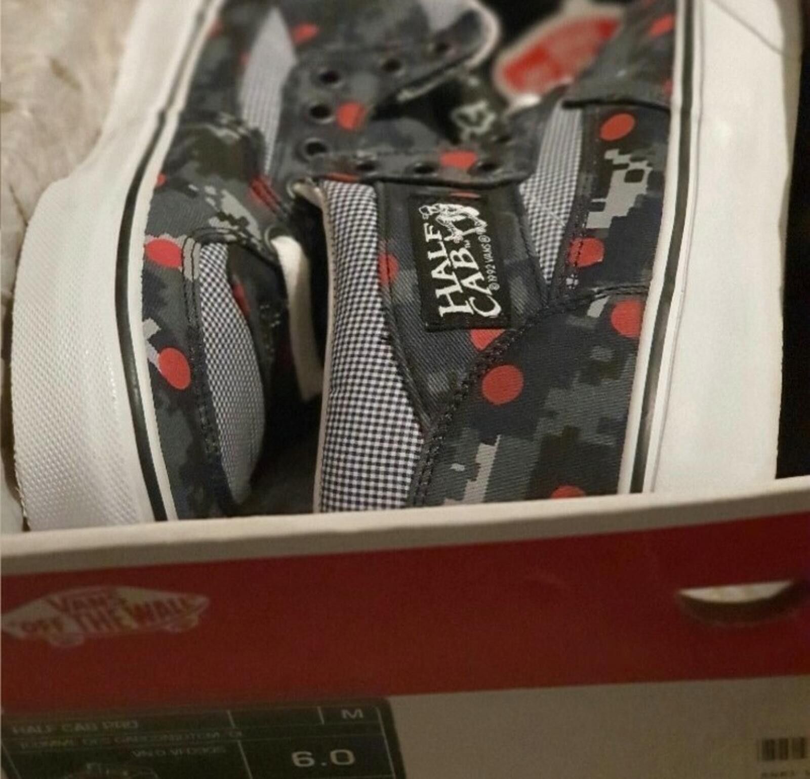 Ss13 Supreme Vans Cdg Shirt Half Cab Pro Digi Camo Trainers, Men's (Size 6) — image 3 of 6