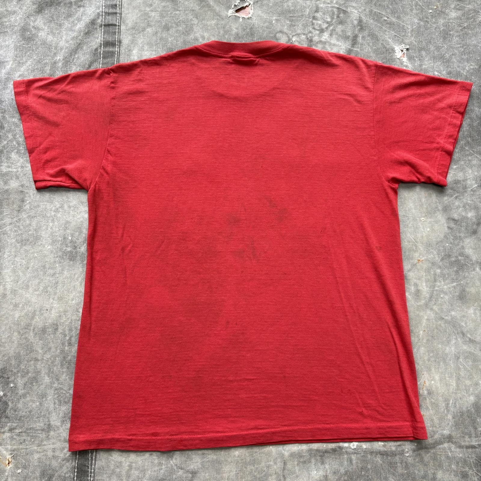 Champion Vintage Distressed 80s Champion Nebraska Cornhuskers Shirt Size US L / EU 52-54 / 3 - 5 Thumbnail