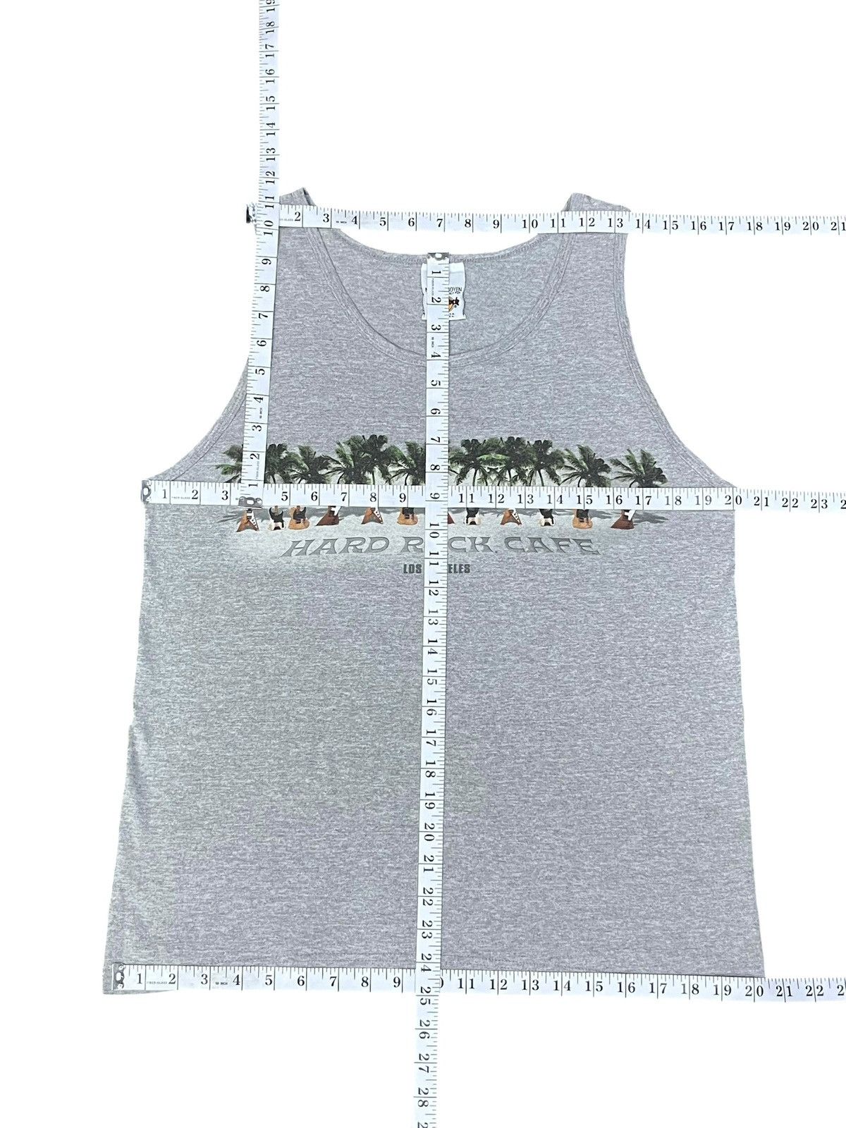 Hard Rock Cafe Vintage 90s Hard Rock Guitar Palm Hybrid Tank USA M Size US M / EU 48-50 / 2 - 7 Thumbnail