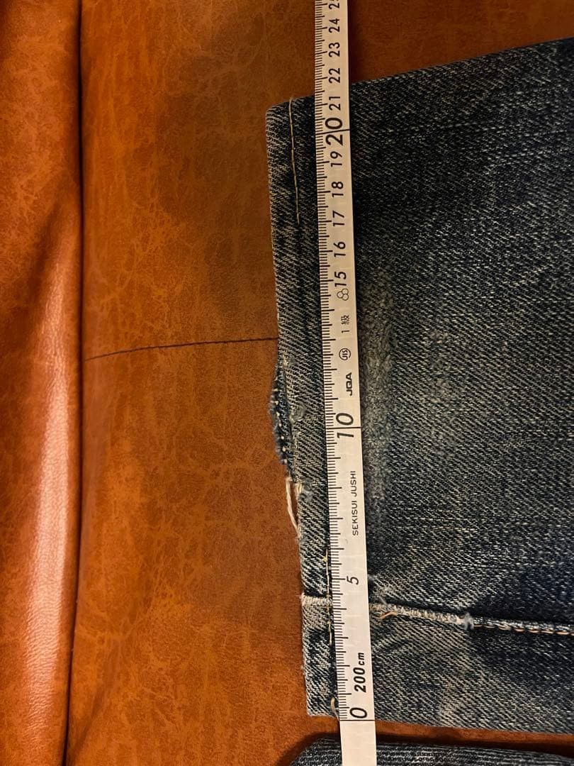 Samurai Jeans SAMURAI JEANS Straight Denim Pants Dark Blue 32 Size US 29 - 7 Thumbnail