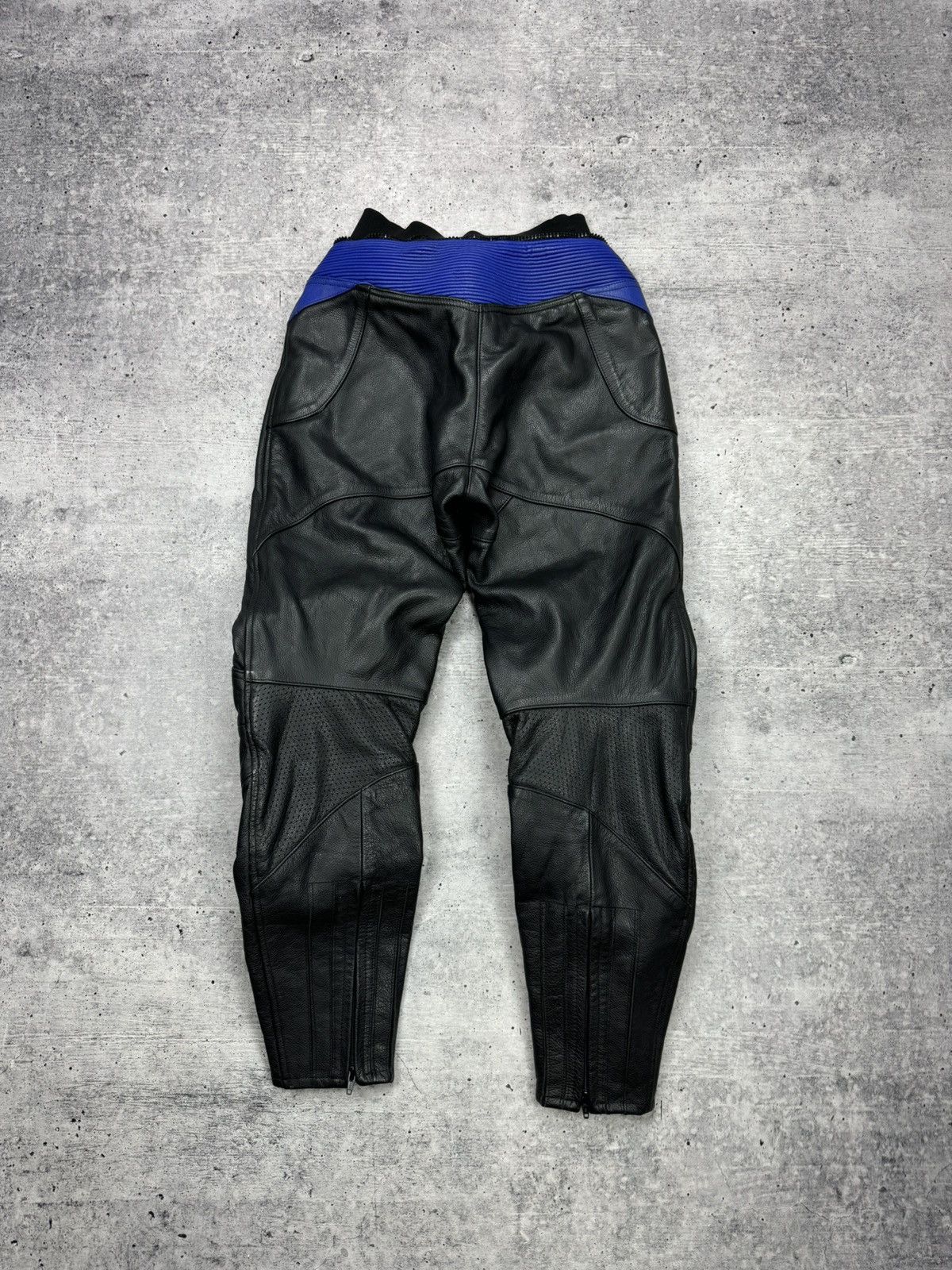 Genuine Leather Vintage IXS Racing Moto Genuine Leather Professional Pants Size 26" / US 2 / IT 38 - 18 Thumbnail